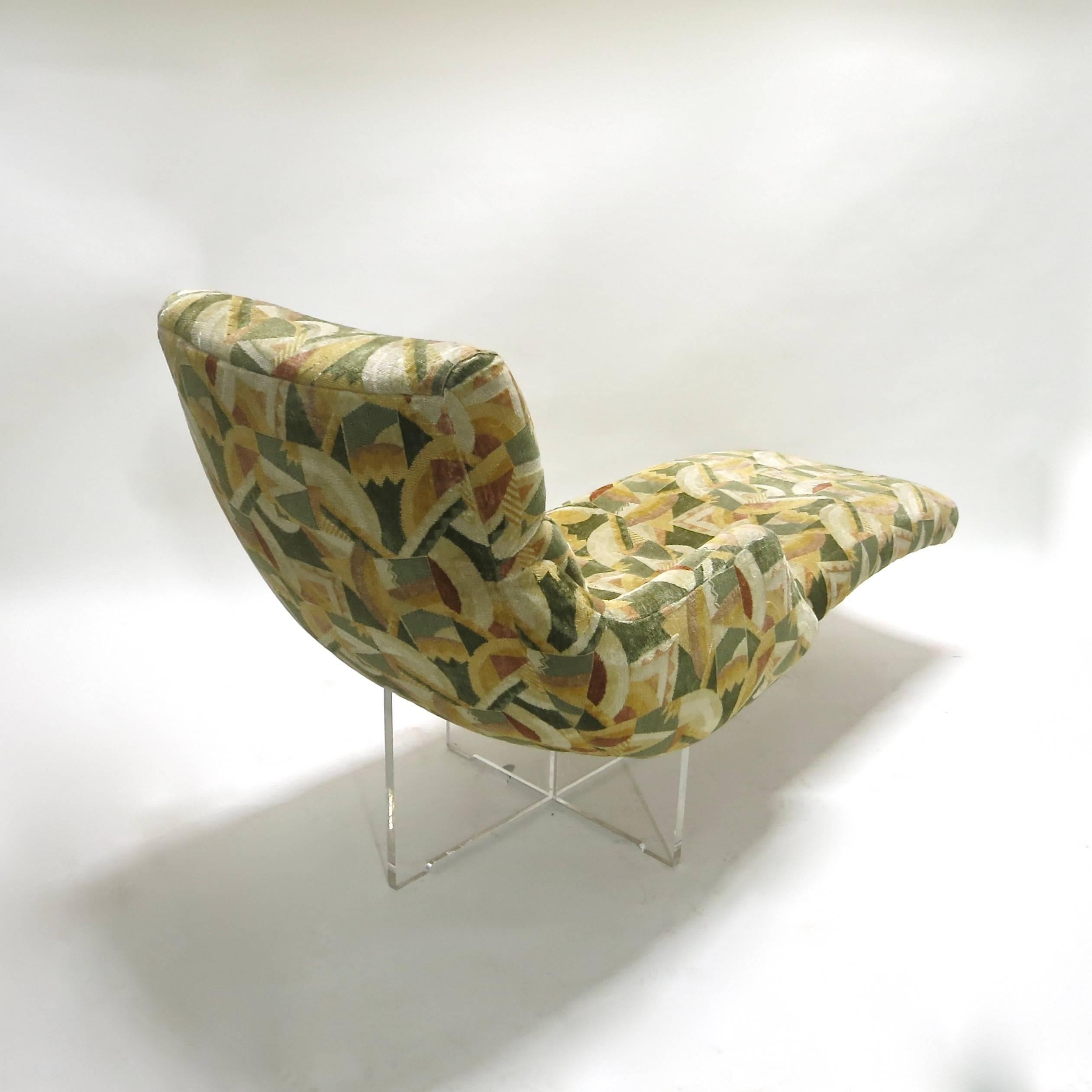 Mid-20th Century Erica Chaise Longue Designed by Vladimir Kagan in 1969, Made in USA