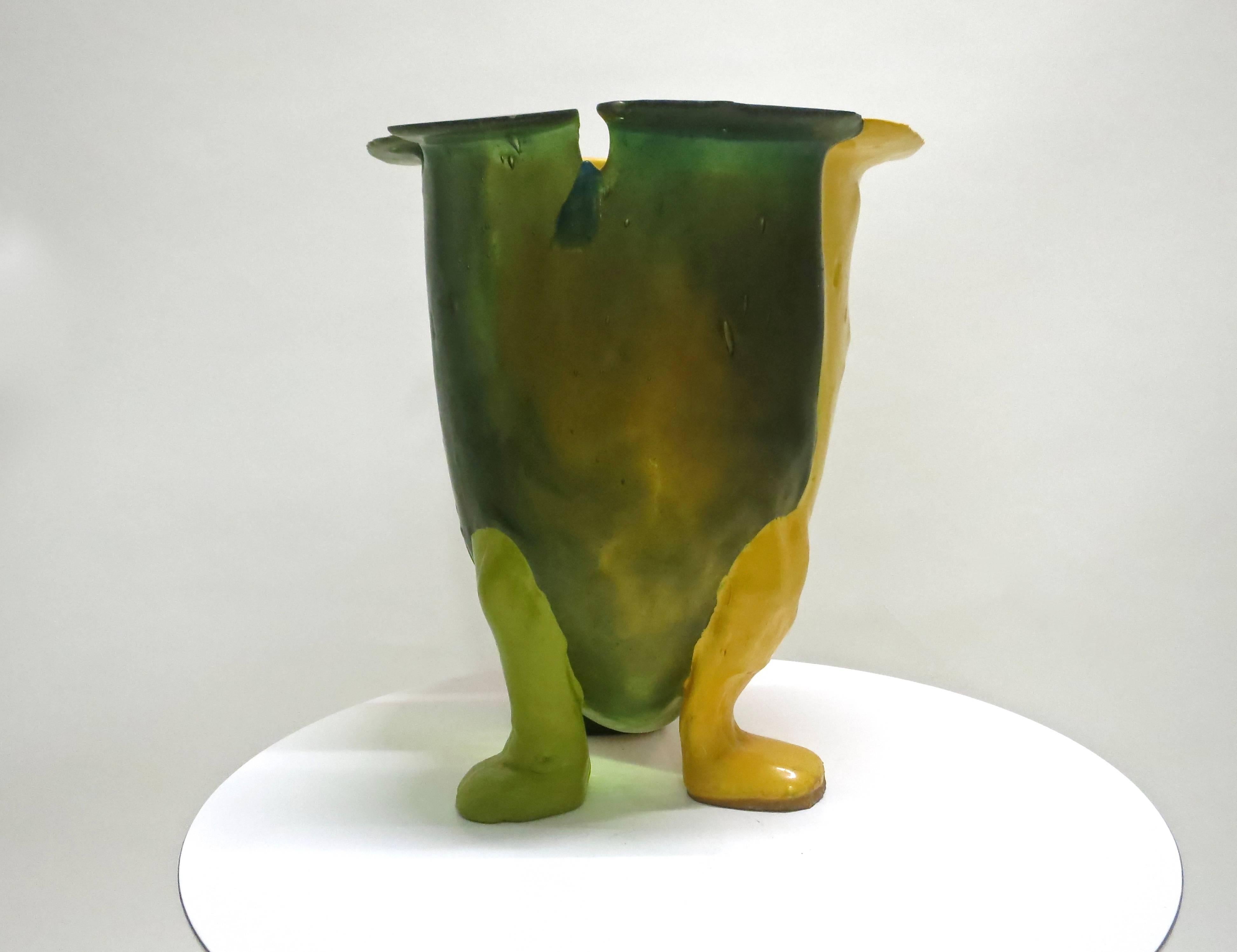 Amazonia Vase by Artist Gaetano Pesce, Fish Design, Purchased in 1990's NYC For Sale 1