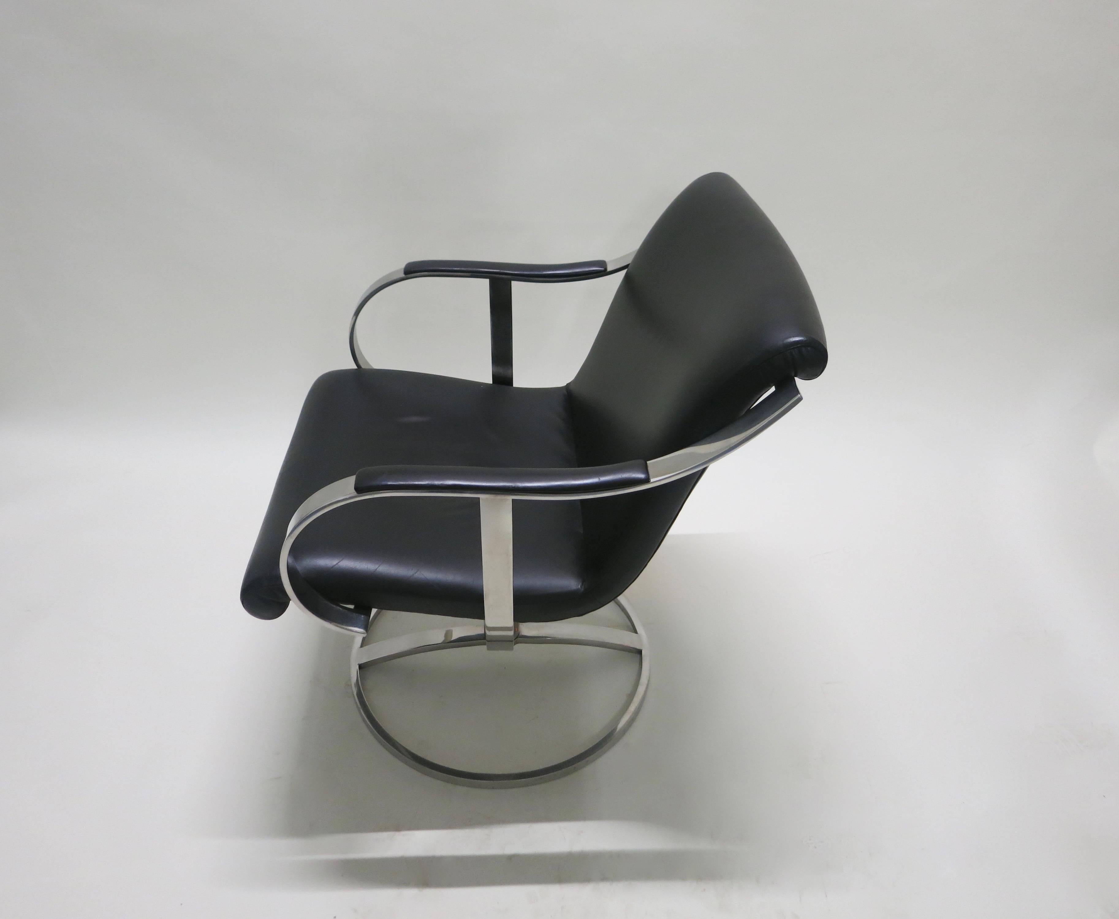 Late 20th Century Pair of Swivel Chairs by Gardner Leaver for Steelcase, circa 1965, American