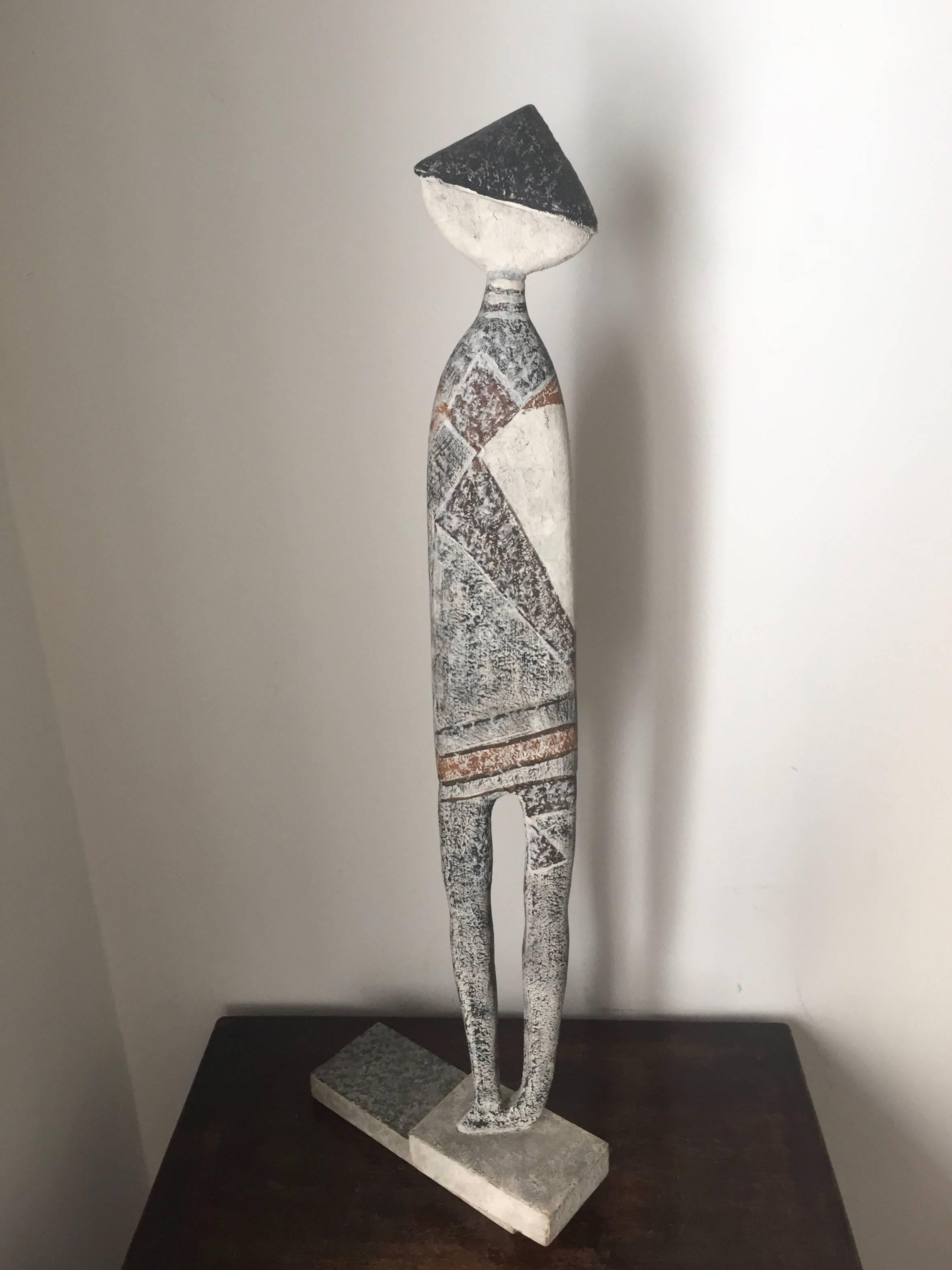 Early 20th Century Sculpture Signed by Jean Lambert-Rucki, circa 1925, France For Sale