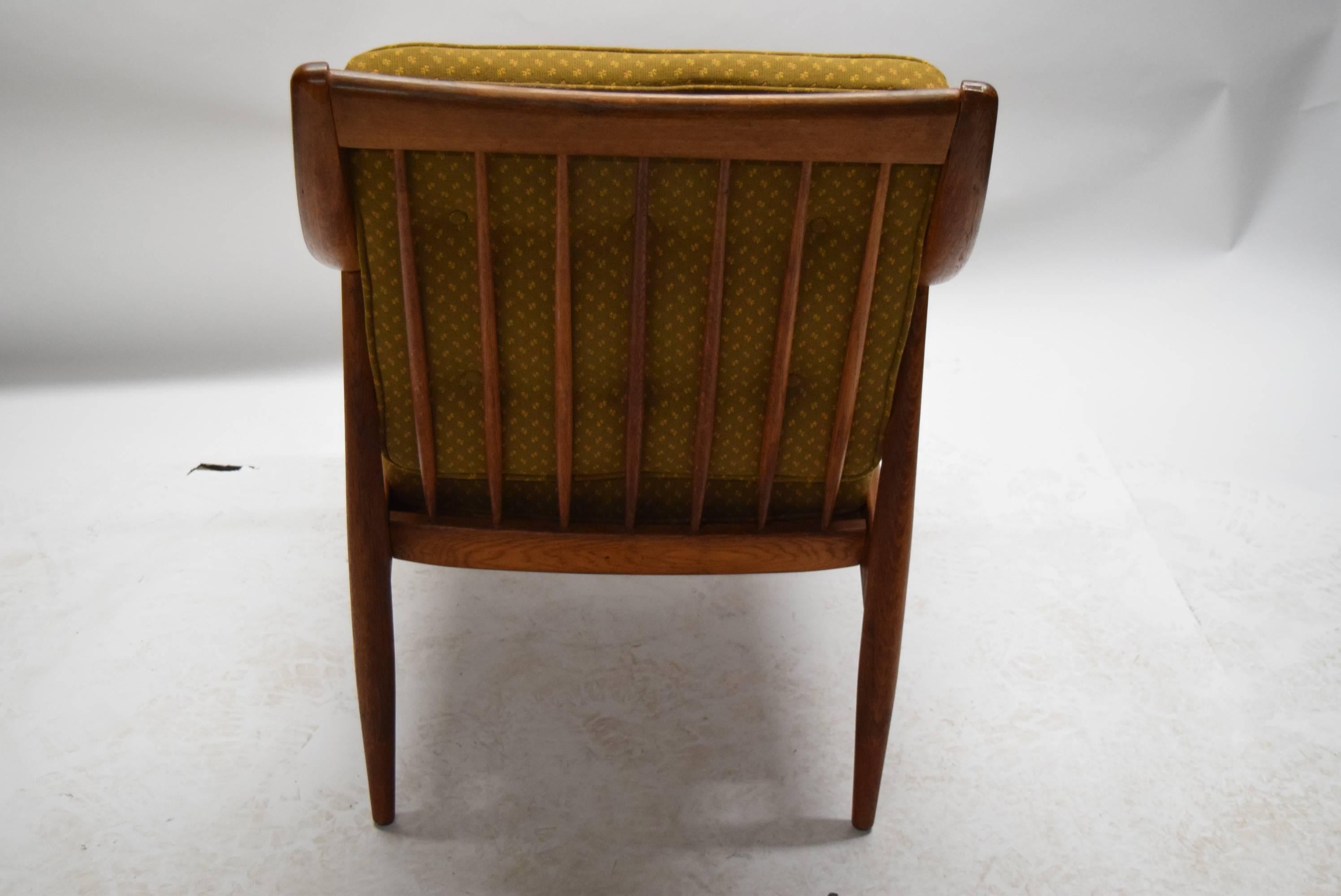 Scandinavian Modern Lounge Chair by Kofod-Larson for Selig, circa 1955 Made in Denmark