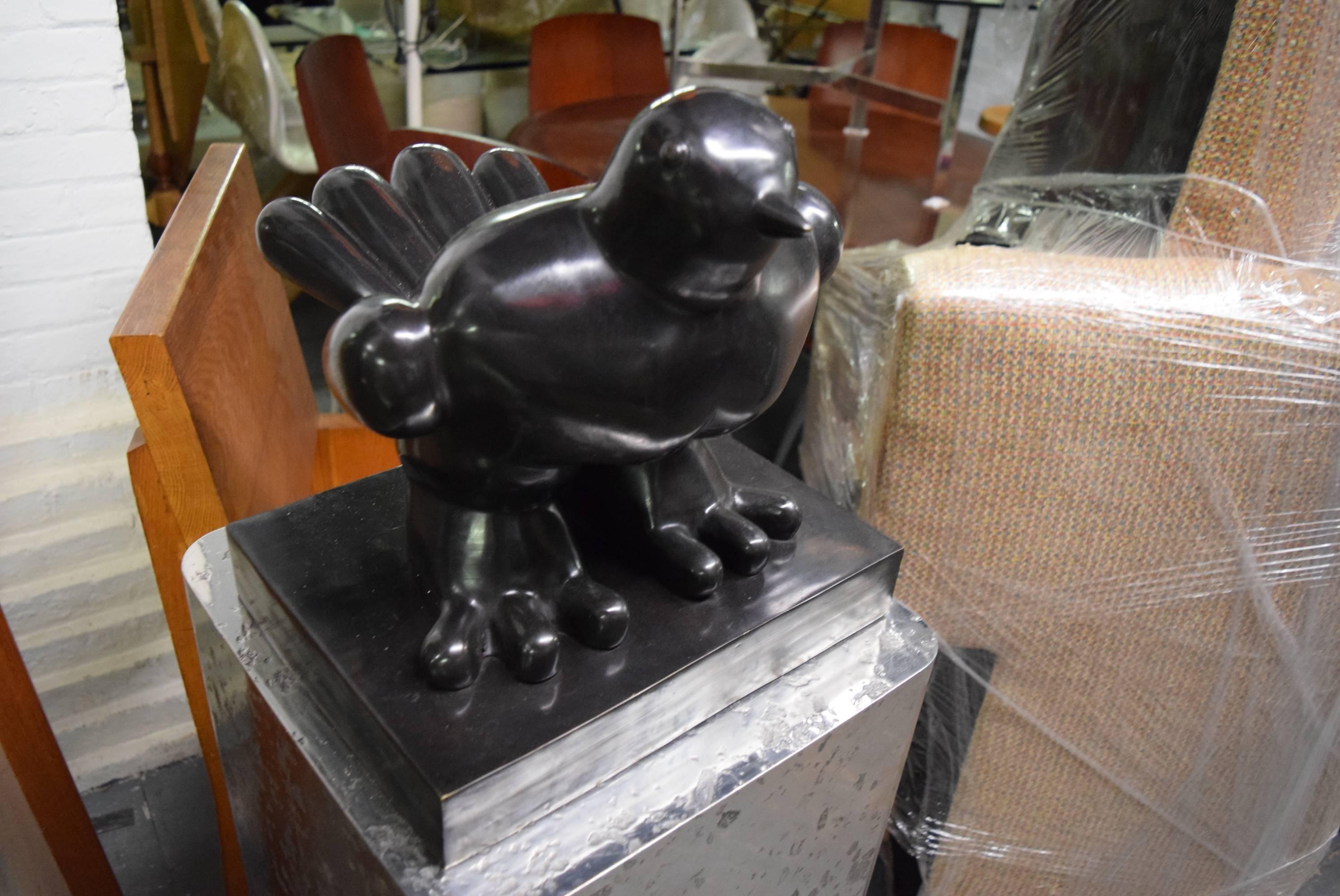 Colombian Bronze Sculpture in the Style of Fernando Botero, Colombia, Circa 2010