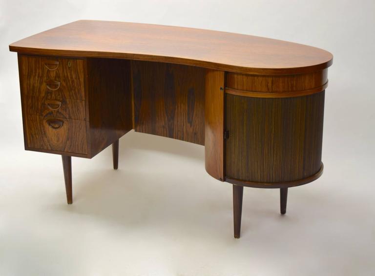 Rosewood Desk by Kai Kristiansen for FM Furniture, 1956, Made in
