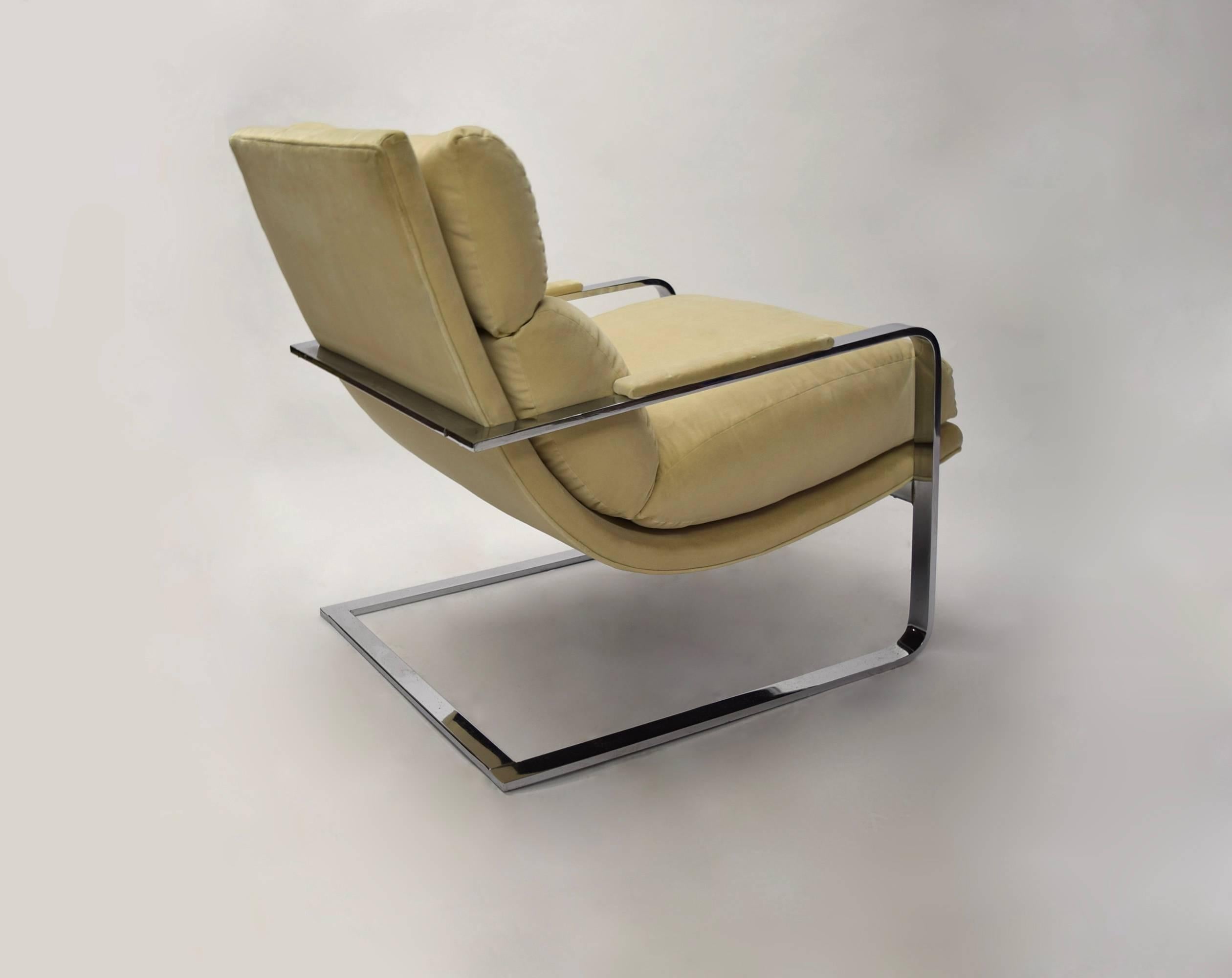 Lounge Chair by Milo Baughman for Thayer Coggin, circa 1975 Made in USA 1