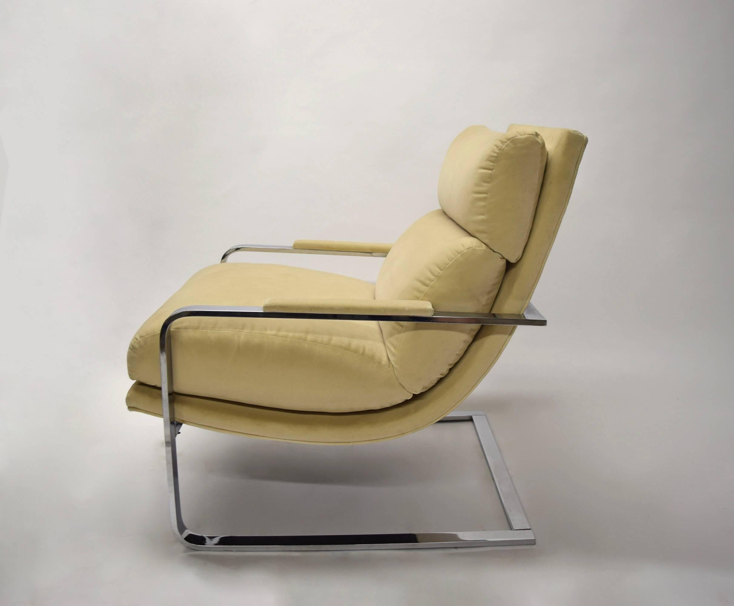 American Lounge Chair by Milo Baughman for Thayer Coggin, circa 1975 Made in USA