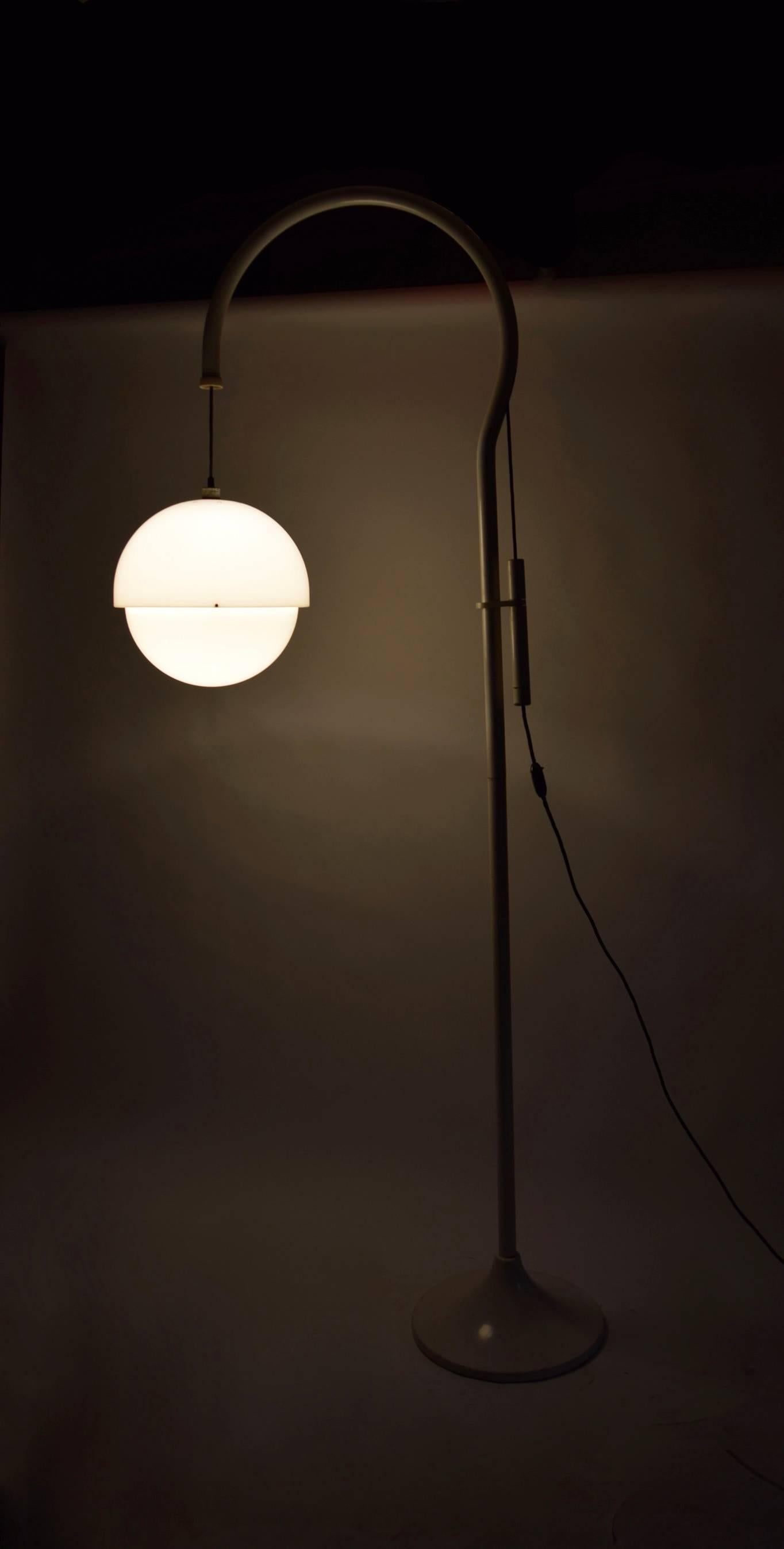 Mid-20th Century Floor Lamp Designed by Luigi Bandini Buti for Kartell in 1967, Made in Italy For Sale