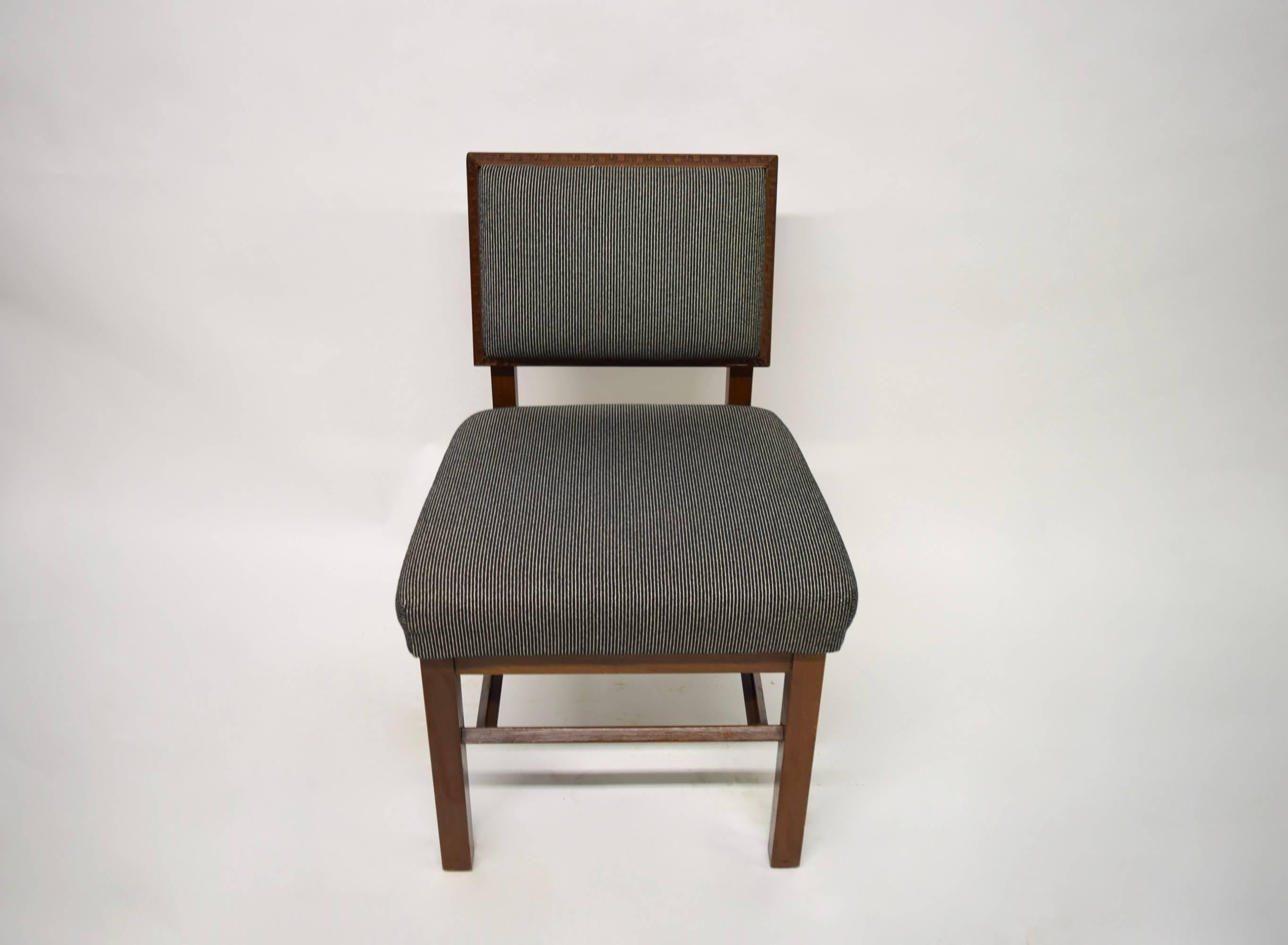 Set of Eight Taliesin Dining Chairs by Frank Lloyd Wright for Heritage-Henredon 2
