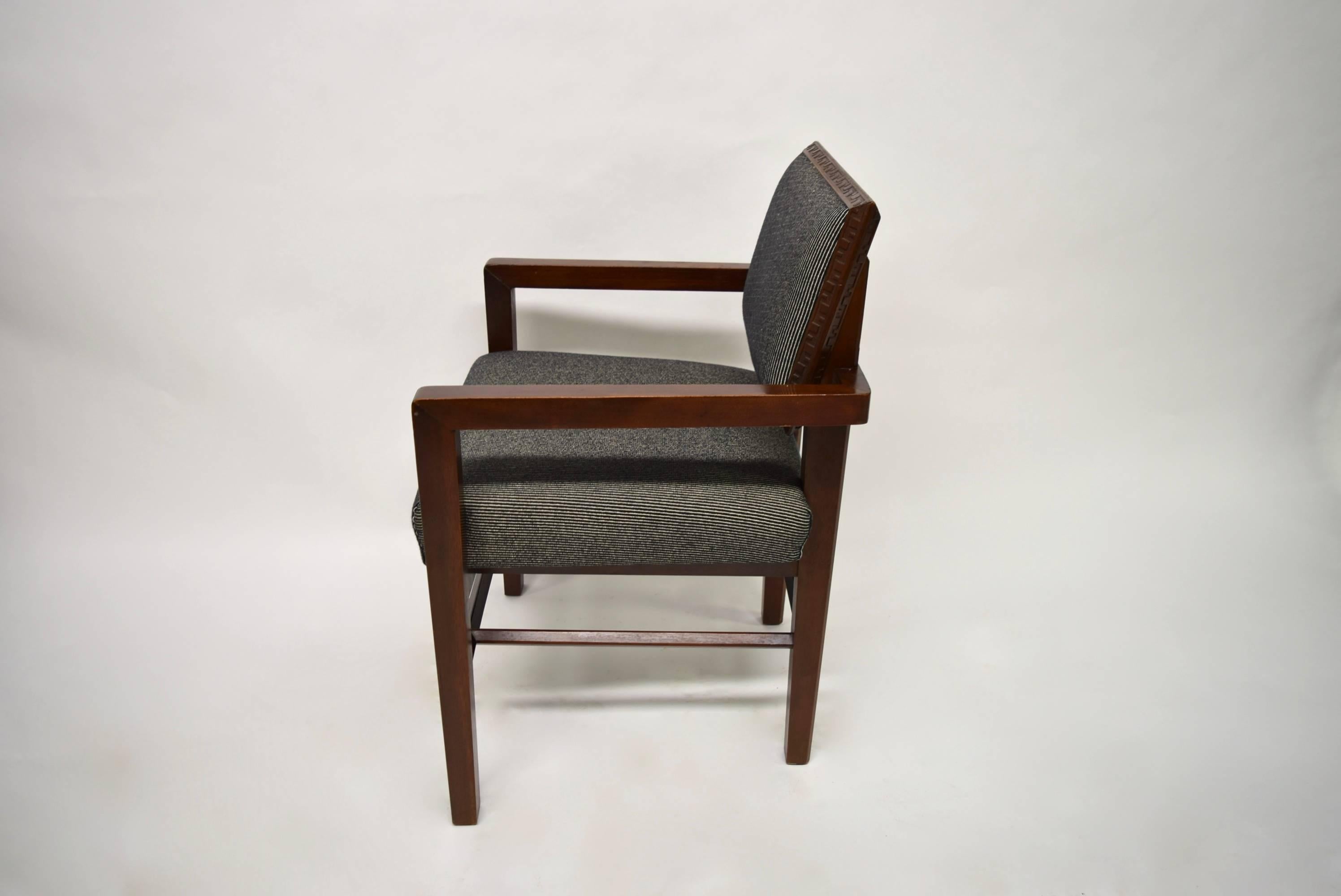 Set of Eight Taliesin Dining Chairs by Frank Lloyd Wright for Heritage-Henredon In Excellent Condition In Jersey City, NJ