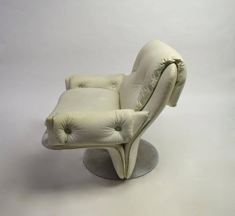 Swivel Lounge Chair, Italy, 1960s at 1stDibs