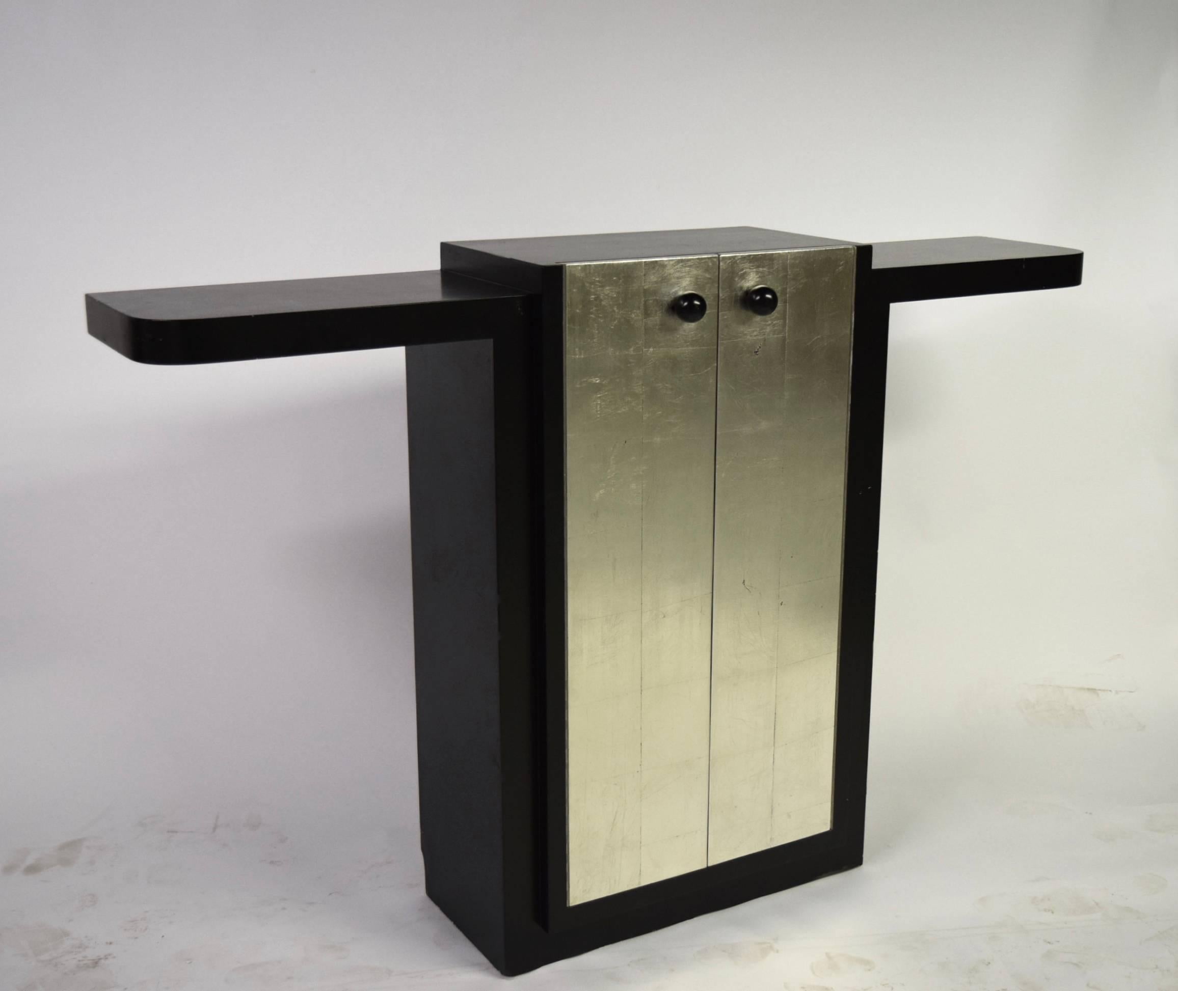 Early 20th Century Art Deco Console by Jules Bouy, circa 1925, France