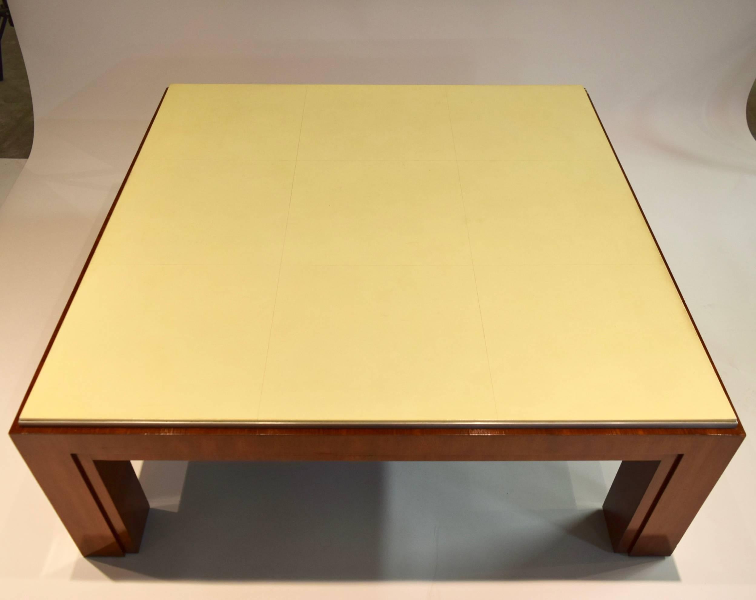 Square Coffee Table by Ralph Lauren In Excellent Condition In Jersey City, NJ