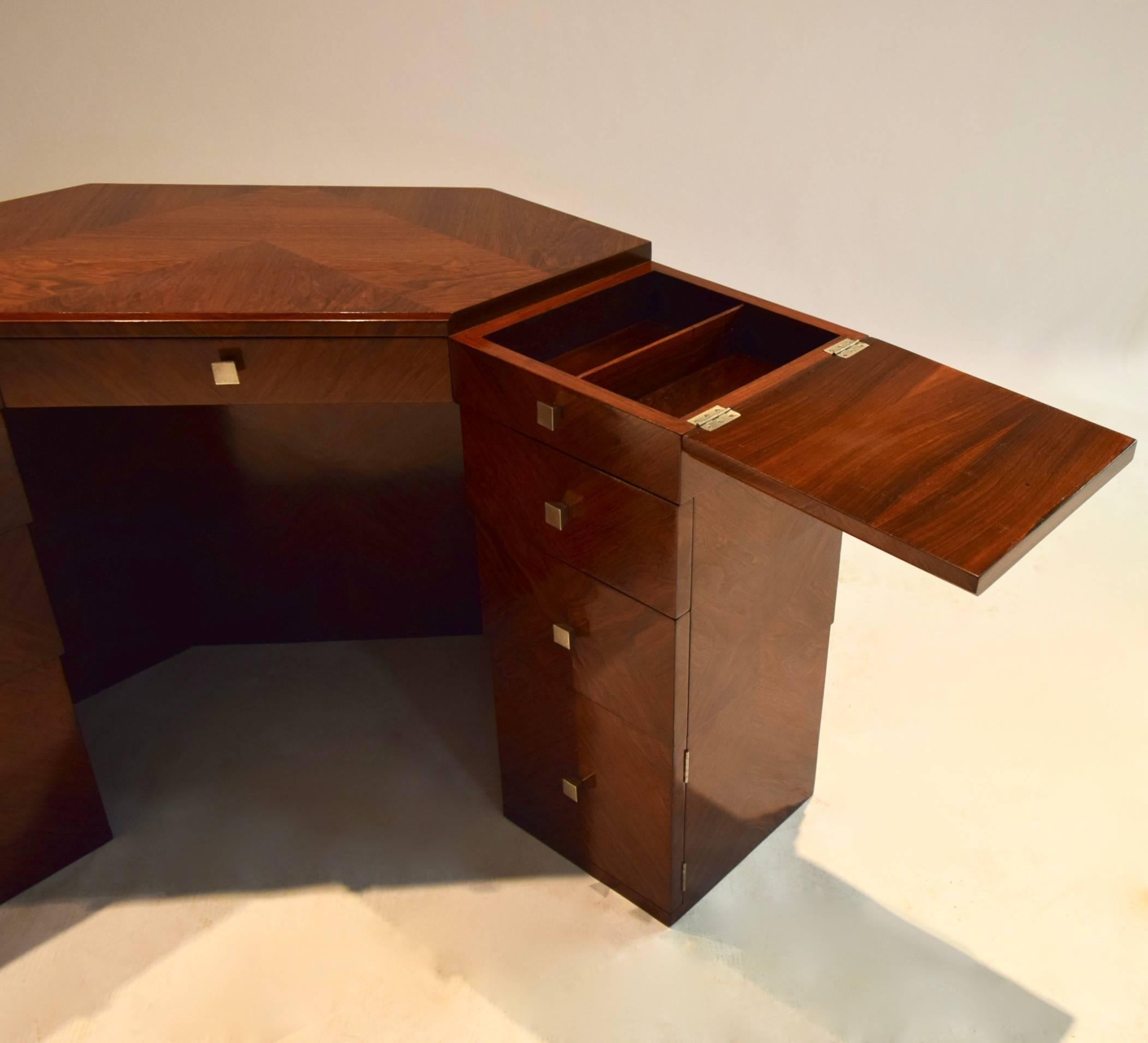 Mid-20th Century French Deco Vanity, Dominique, circa 1935