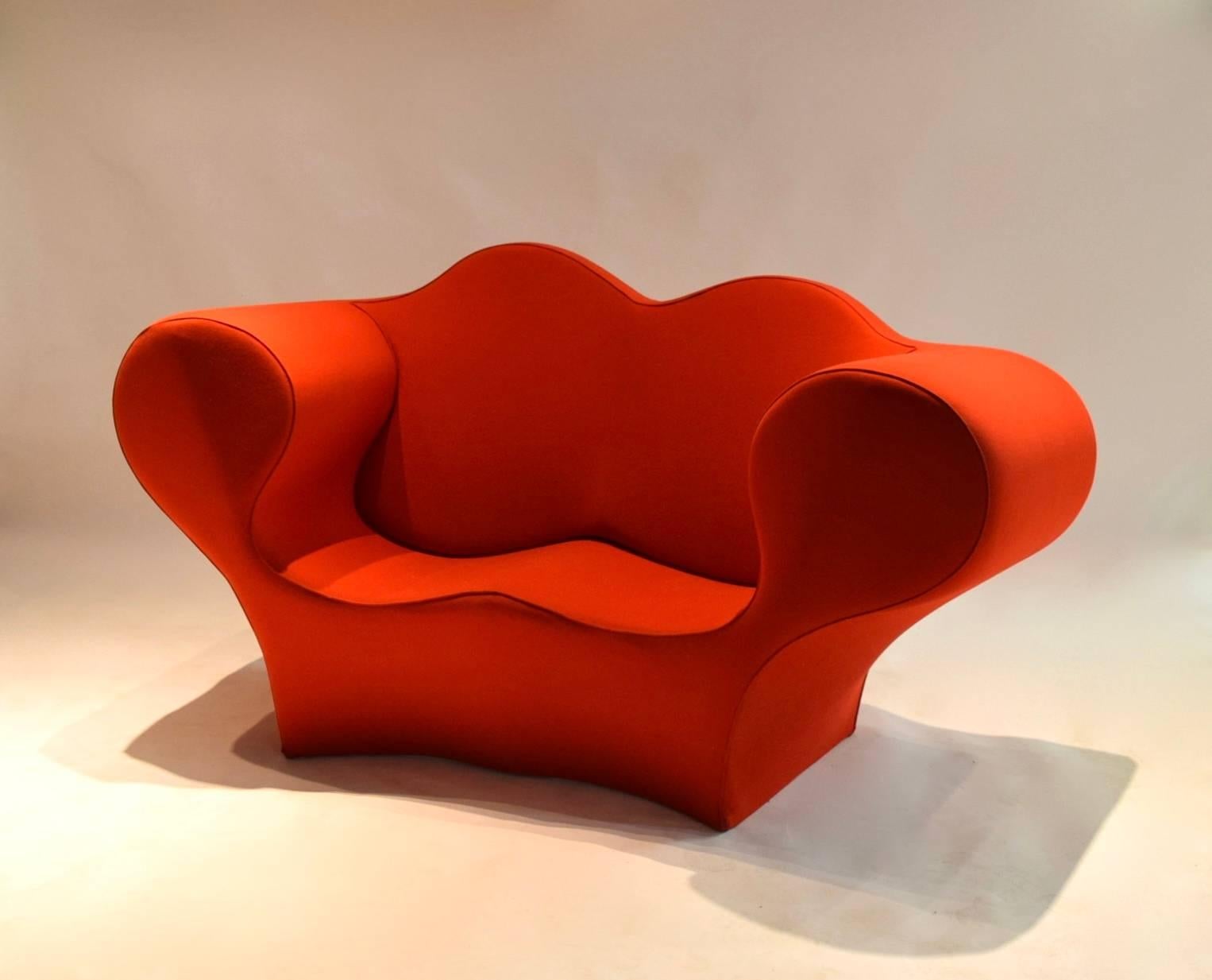 Modern Double Soft Big Easy Settee by Ron Arad for Moroso, 1991, Italy