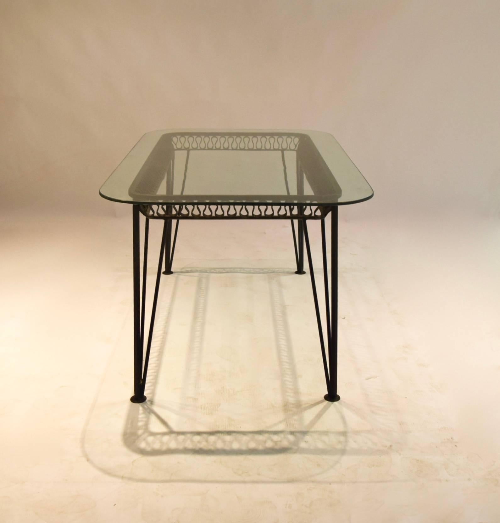 Ribbon Series Dining Table by Maurizio Tempestini for Salterini, USA, circa 1955 1