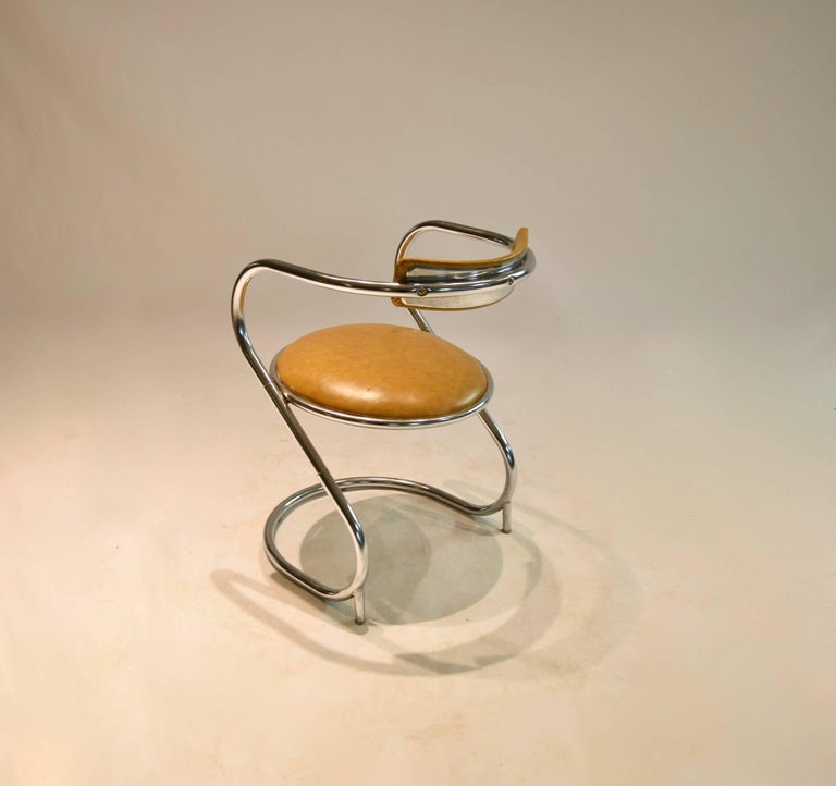 Side Chair by Lloyd Manufacturing Co., USA, circa 1935 at 1stDibs