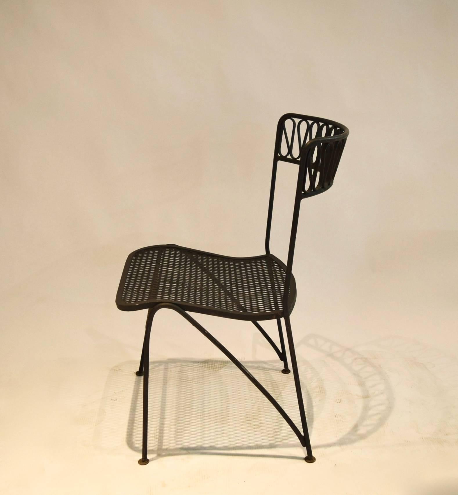 Four Ribbon Series Dining Chairs, Maurizio Tempestini for Salterini, circa 1955 1