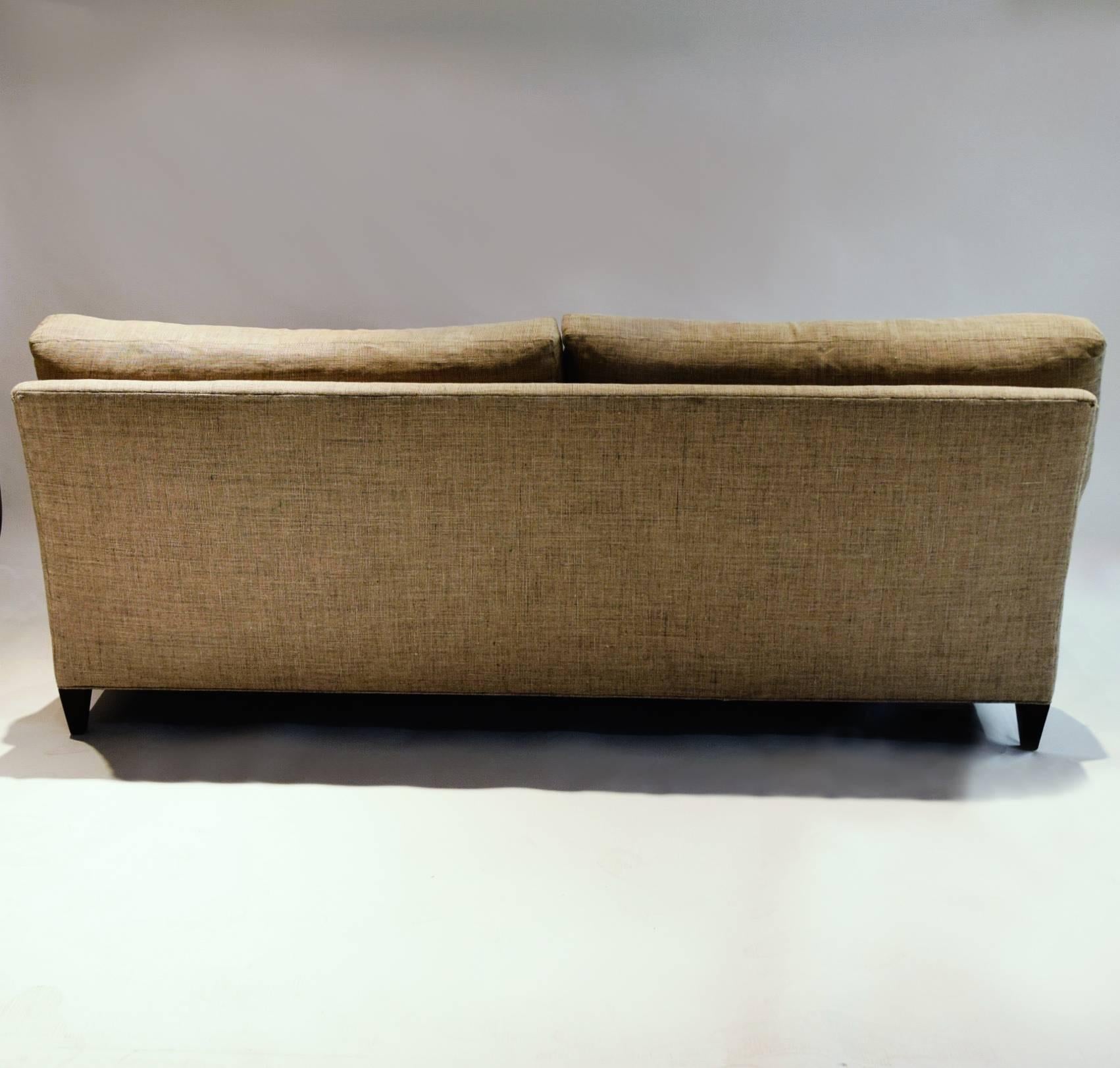Three-Seater Sofa Upholstered in Linen, Designed by Suzanne Kasler 2006 1