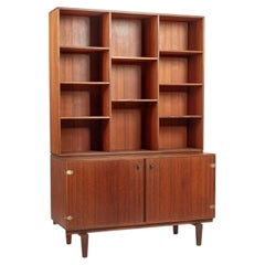 Danish Mid-Century Modern Teak Bookcase Cabinet by Peter Løvig Nielsen, 1960s