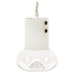 Lampada a sospensione in vetro moderna svedese del Mid Century di Orrefors