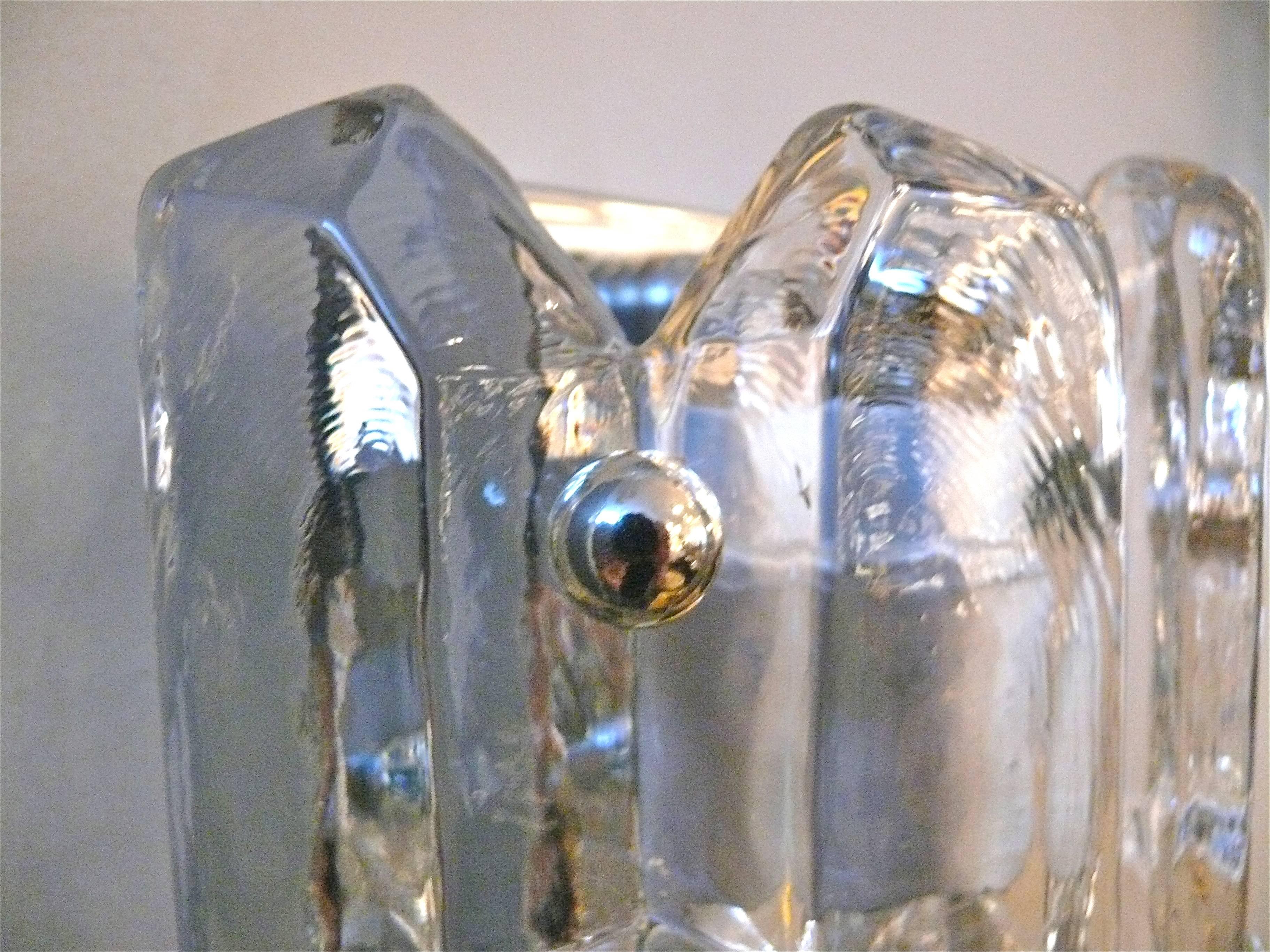 Glass Petite Kalmar Sconces