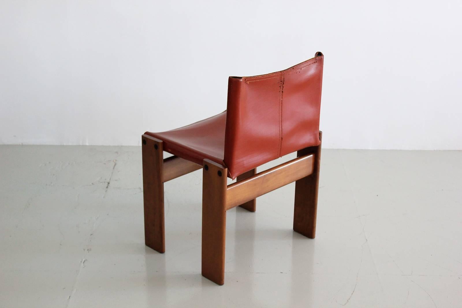 Late 20th Century Set of Six Chairs by Tobia Scarpa
