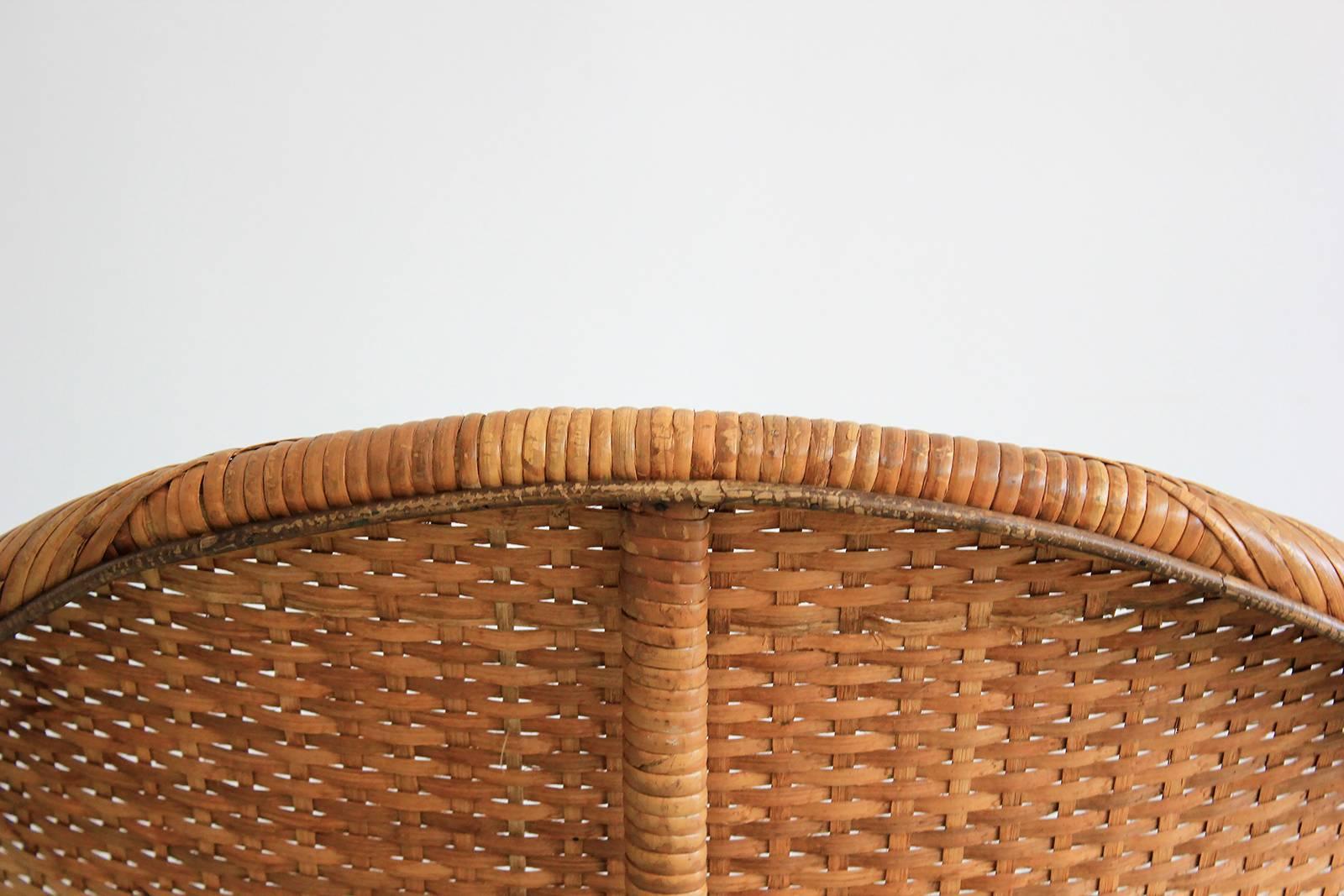 Woven Wicker Rocker 2