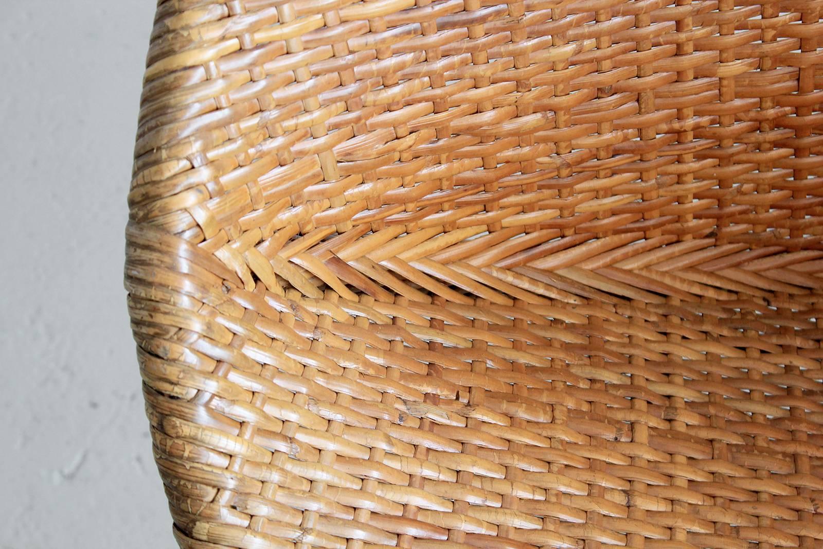 Woven Wicker Rocker 3