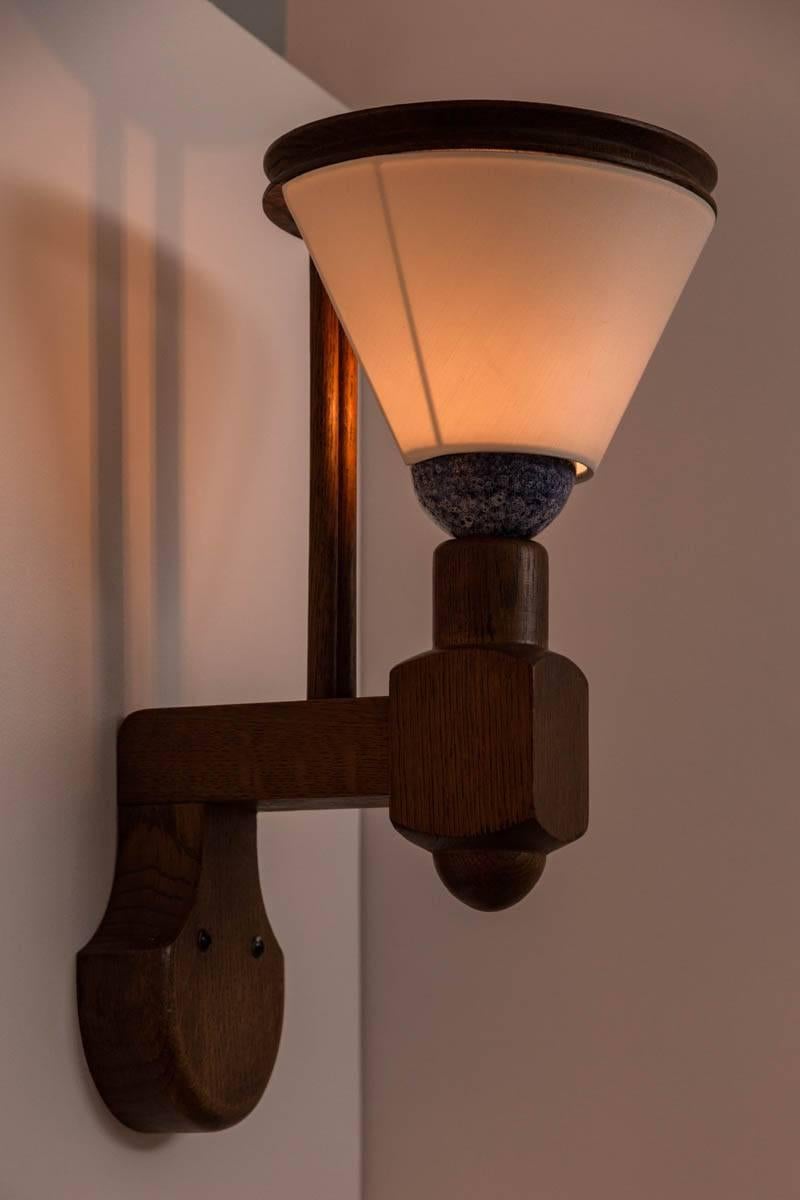 Oak Guillerme et Chambron Sconce