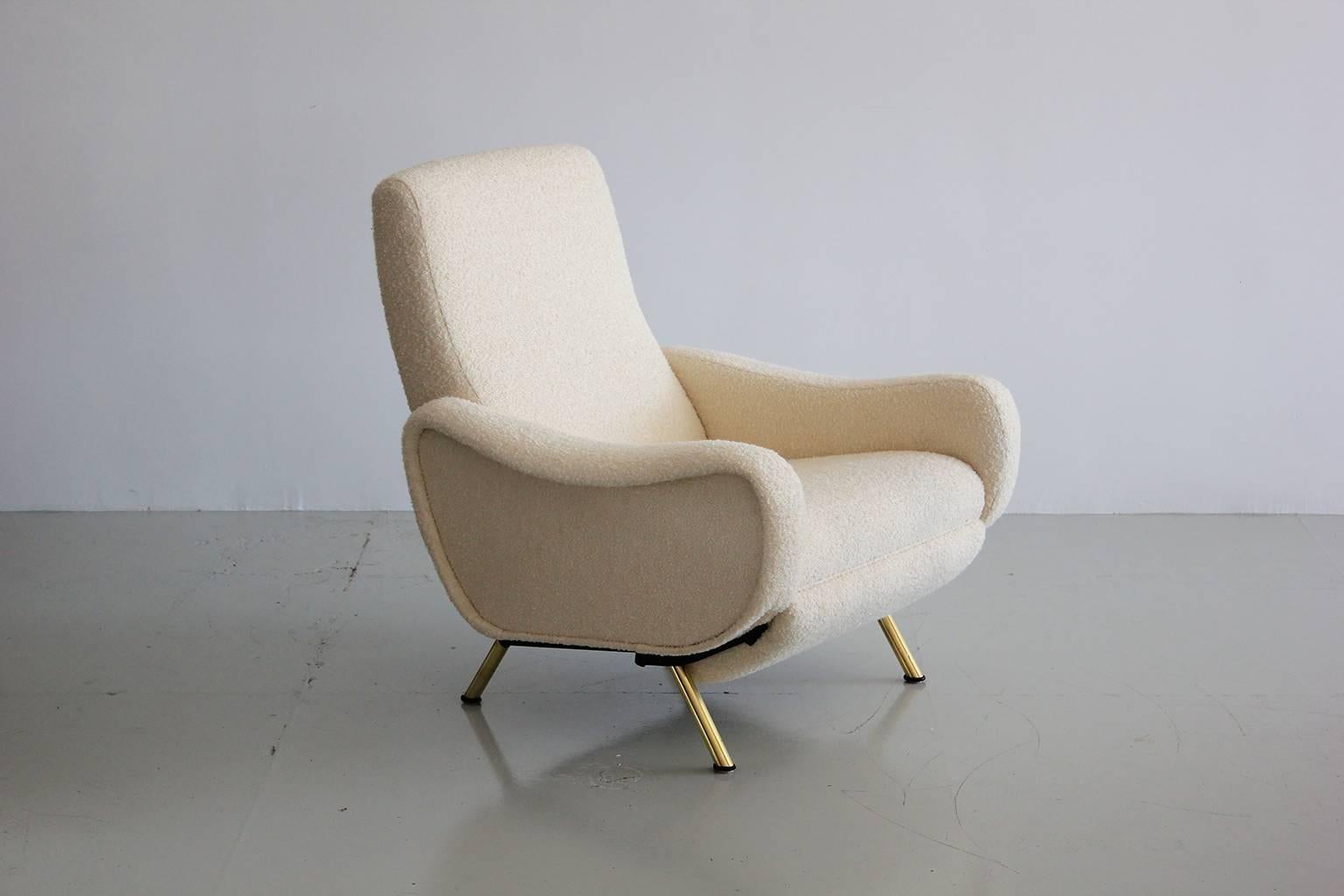 Italian Marco Zanuso Reclining Chairs