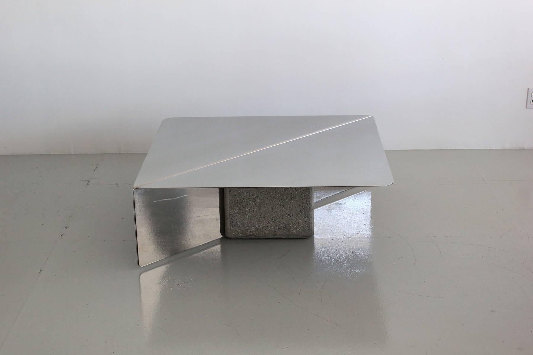 Saporiti Coffee Table by Giovanni Offredi In Excellent Condition In Beverly Hills, CA