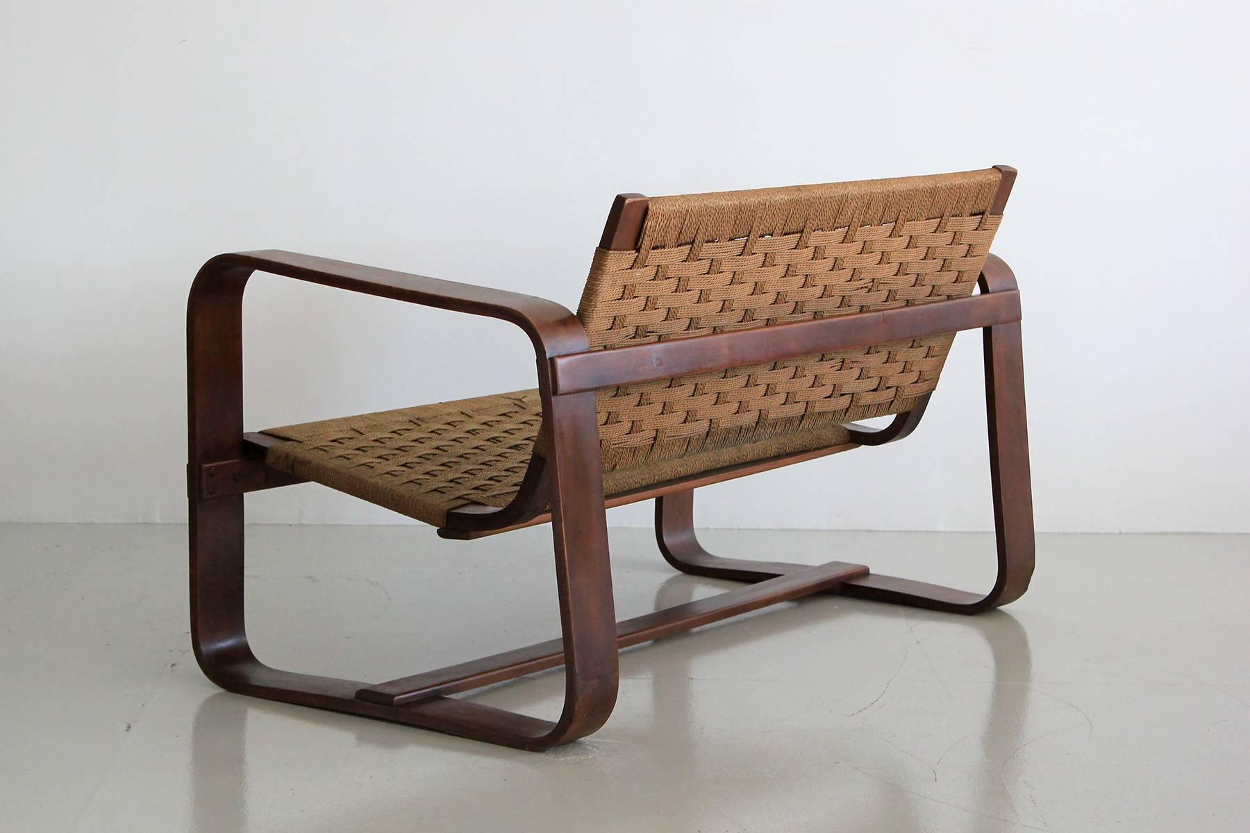 Bentwood Guiseppe Pagano Pogatschnig Bench, 1939