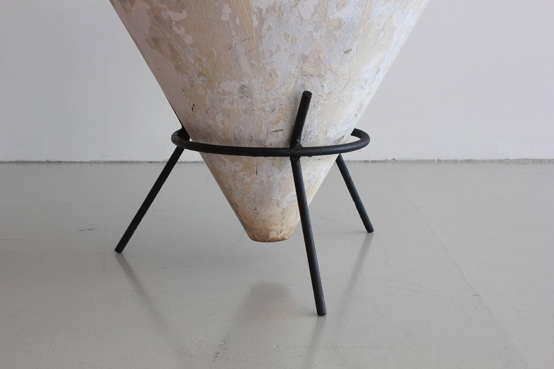 Concrete Willy Guhl Cone Planters