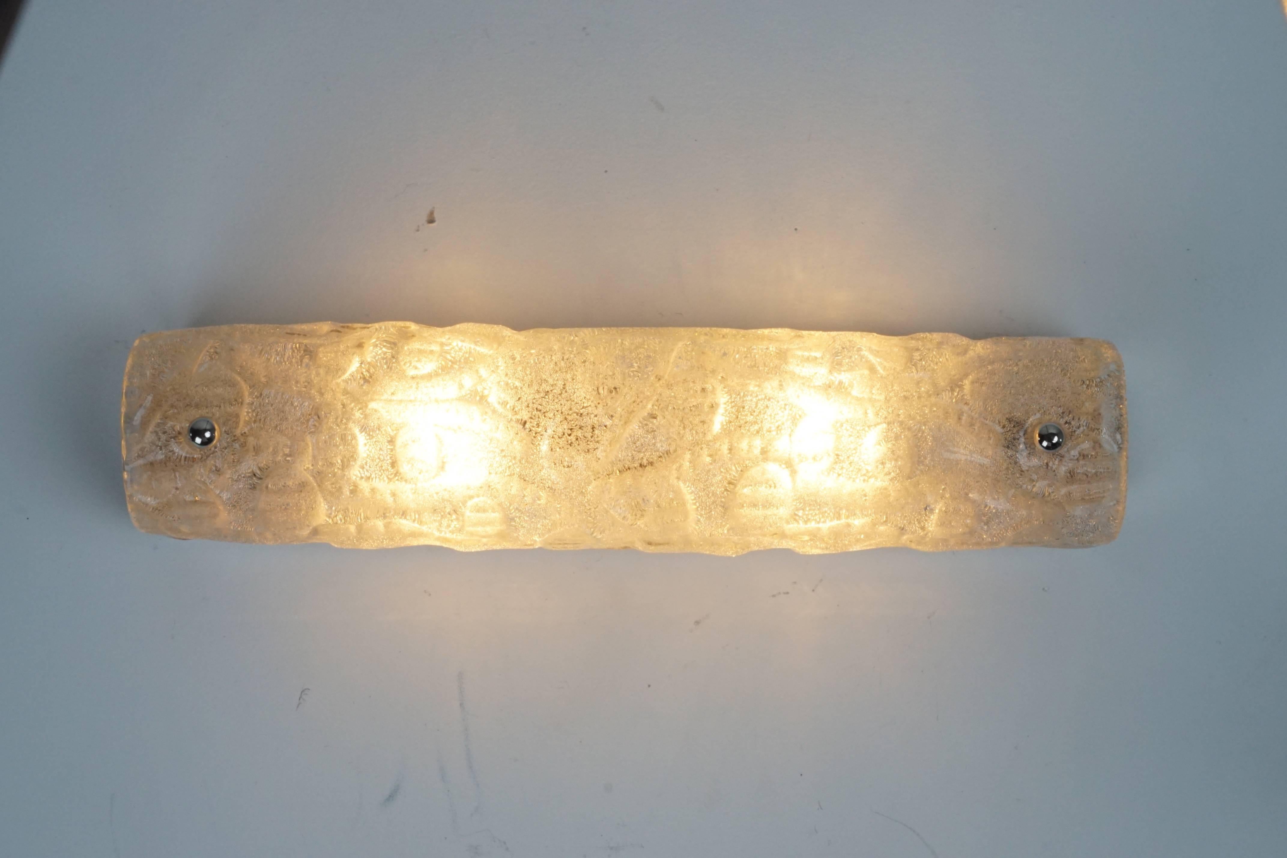 Kalmar Tube Sconce In Good Condition In Beverly Hills, CA