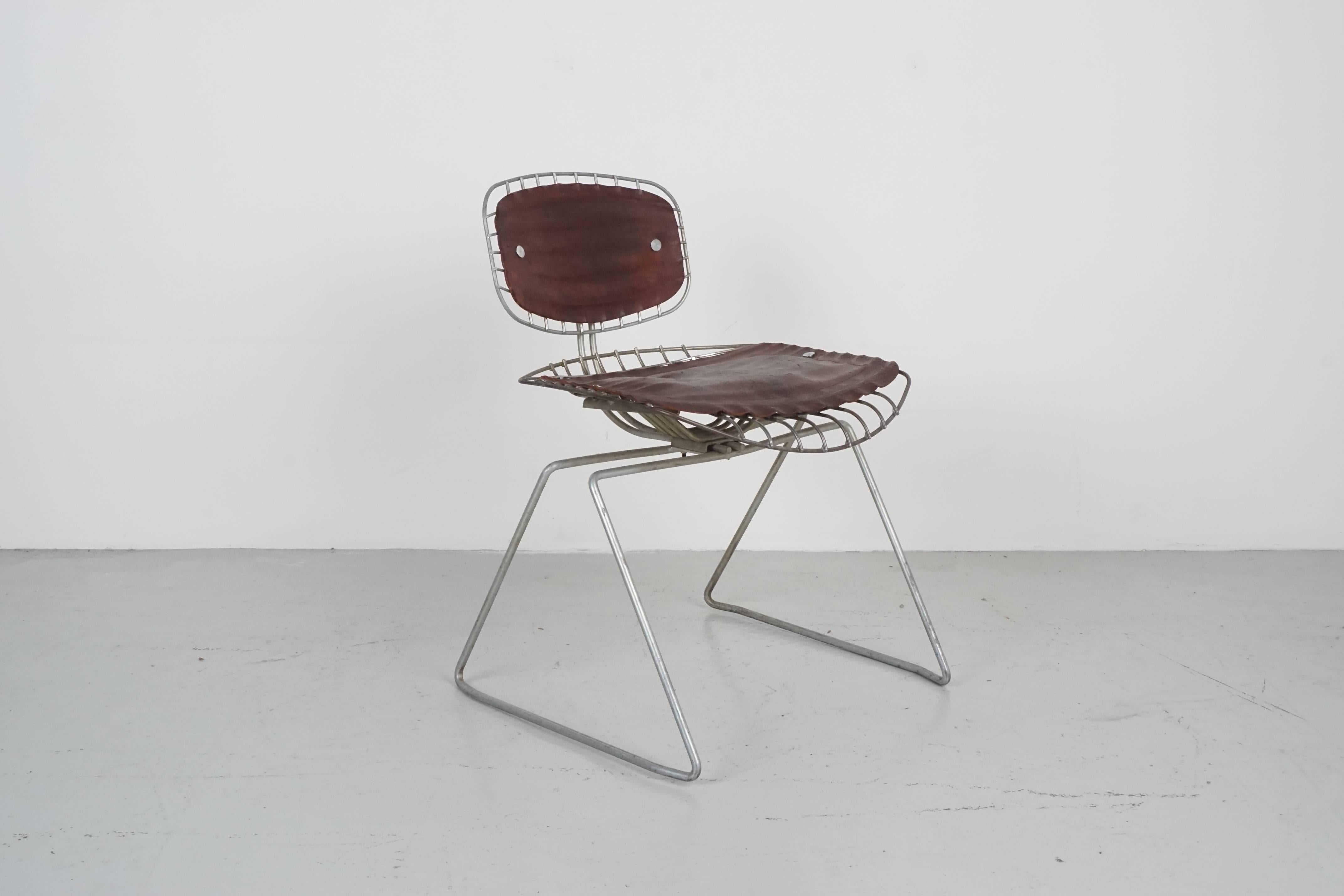 French Beaubourg Chair by Michel Cadestin and Georges Laurent