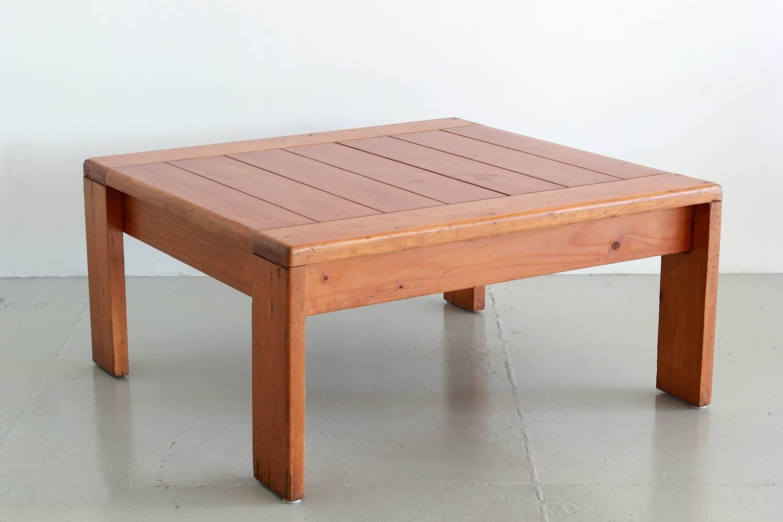Pine Charlotte Perriand Coffee Table