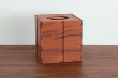 Seau à glace en teck