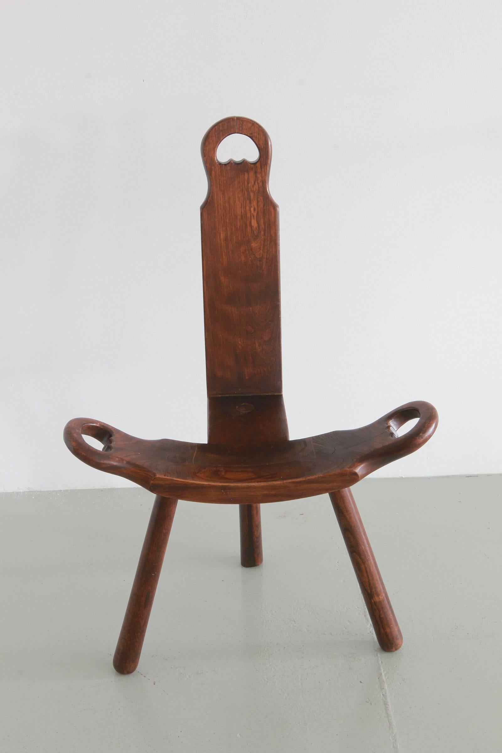 Mid-20th Century Italian Tripod Chair