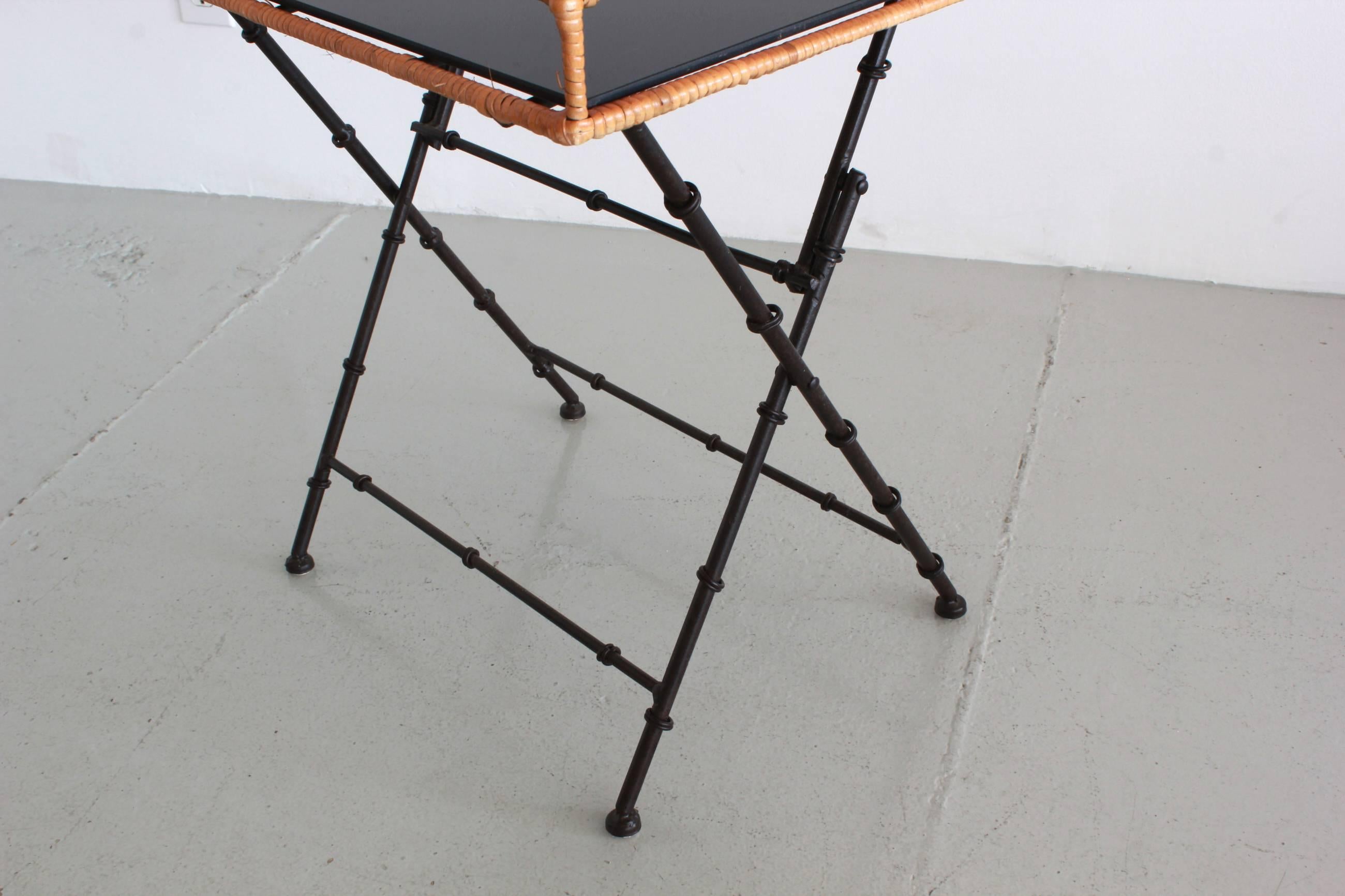 Berlin Iron Adnet Style Tray Table