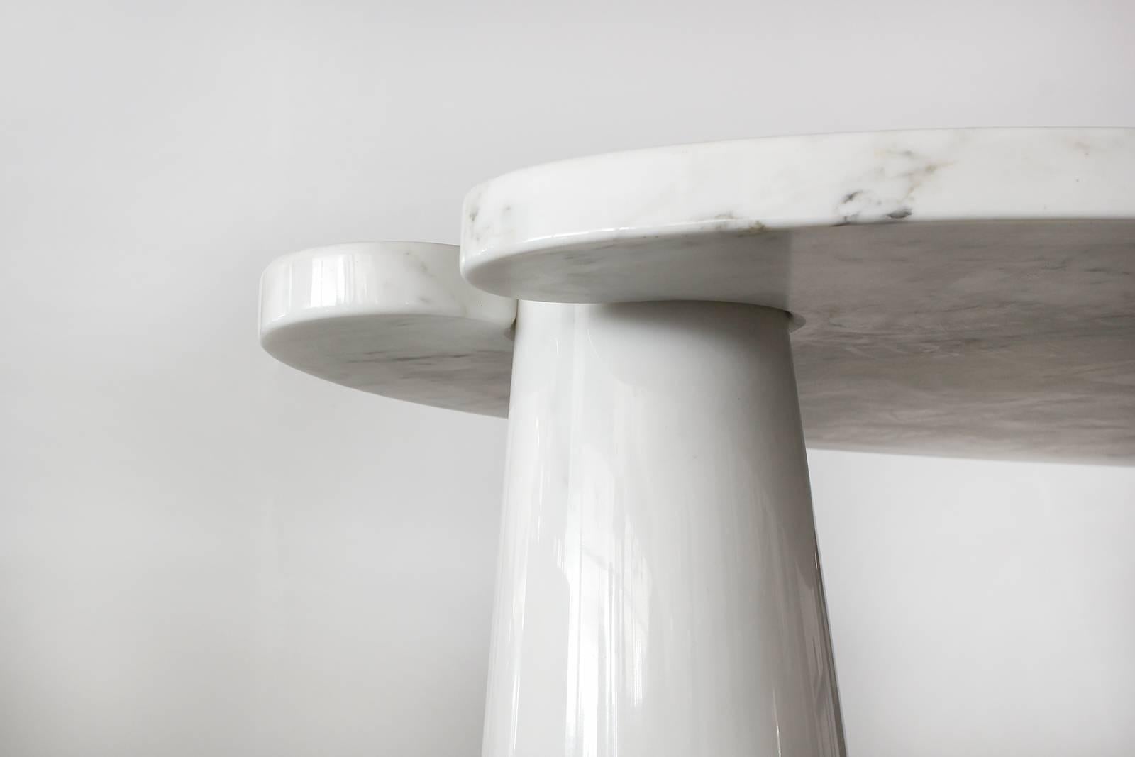 Angelo Mangiarotti Eros Series Marble Console 1