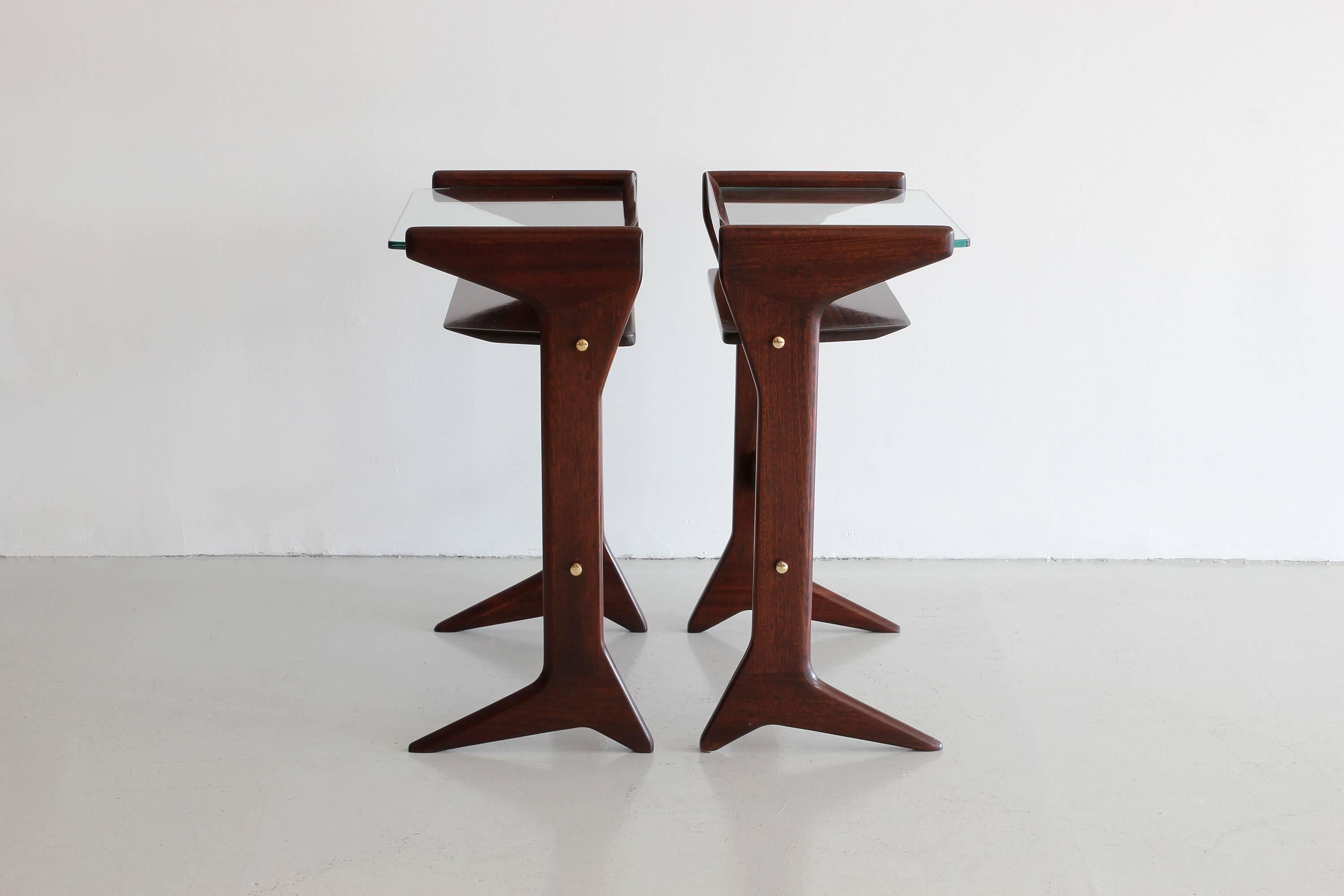 Ico Parisi Tables  In Excellent Condition In Beverly Hills, CA