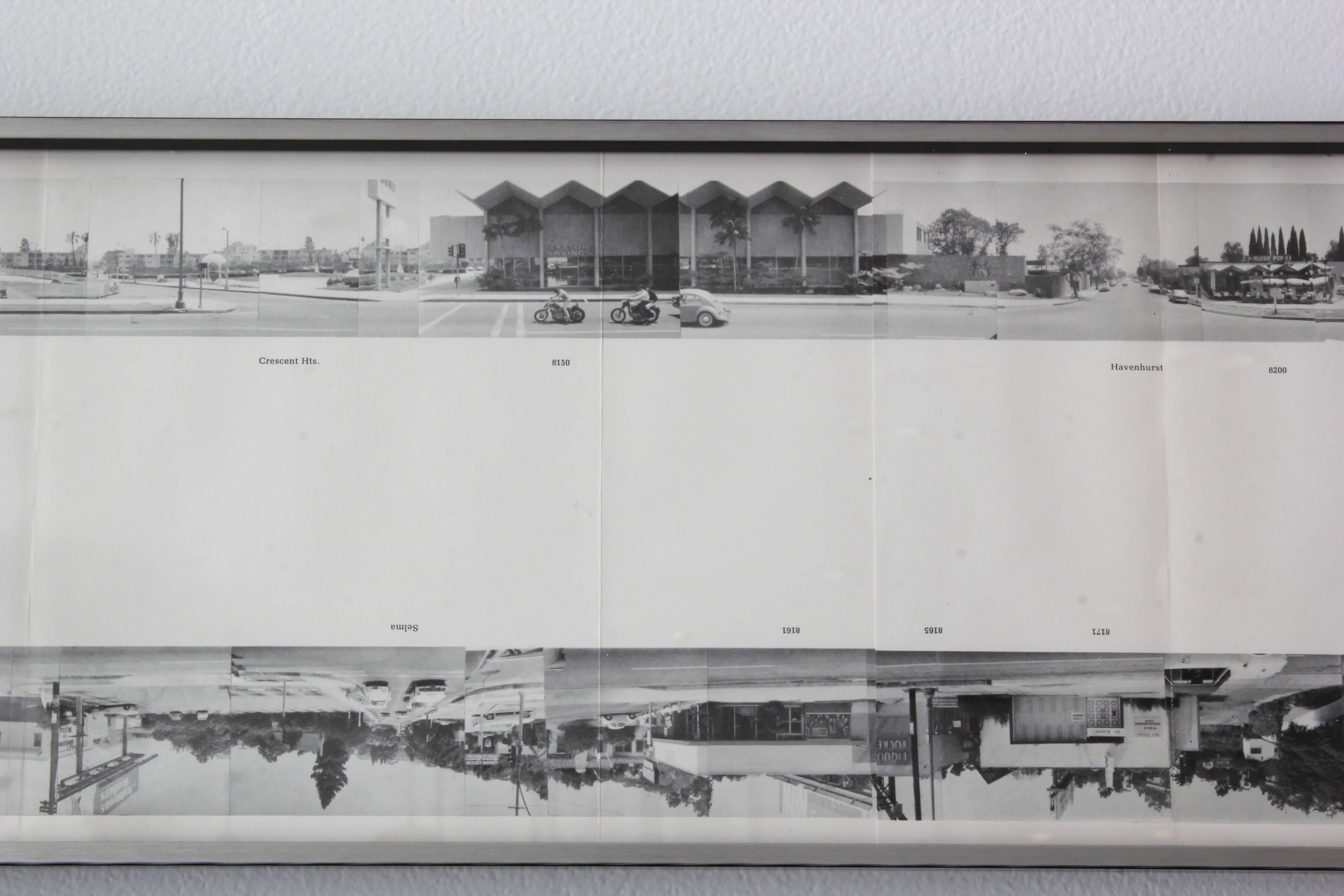 Ed Ruscha Every Building on the Sunset Strip 1