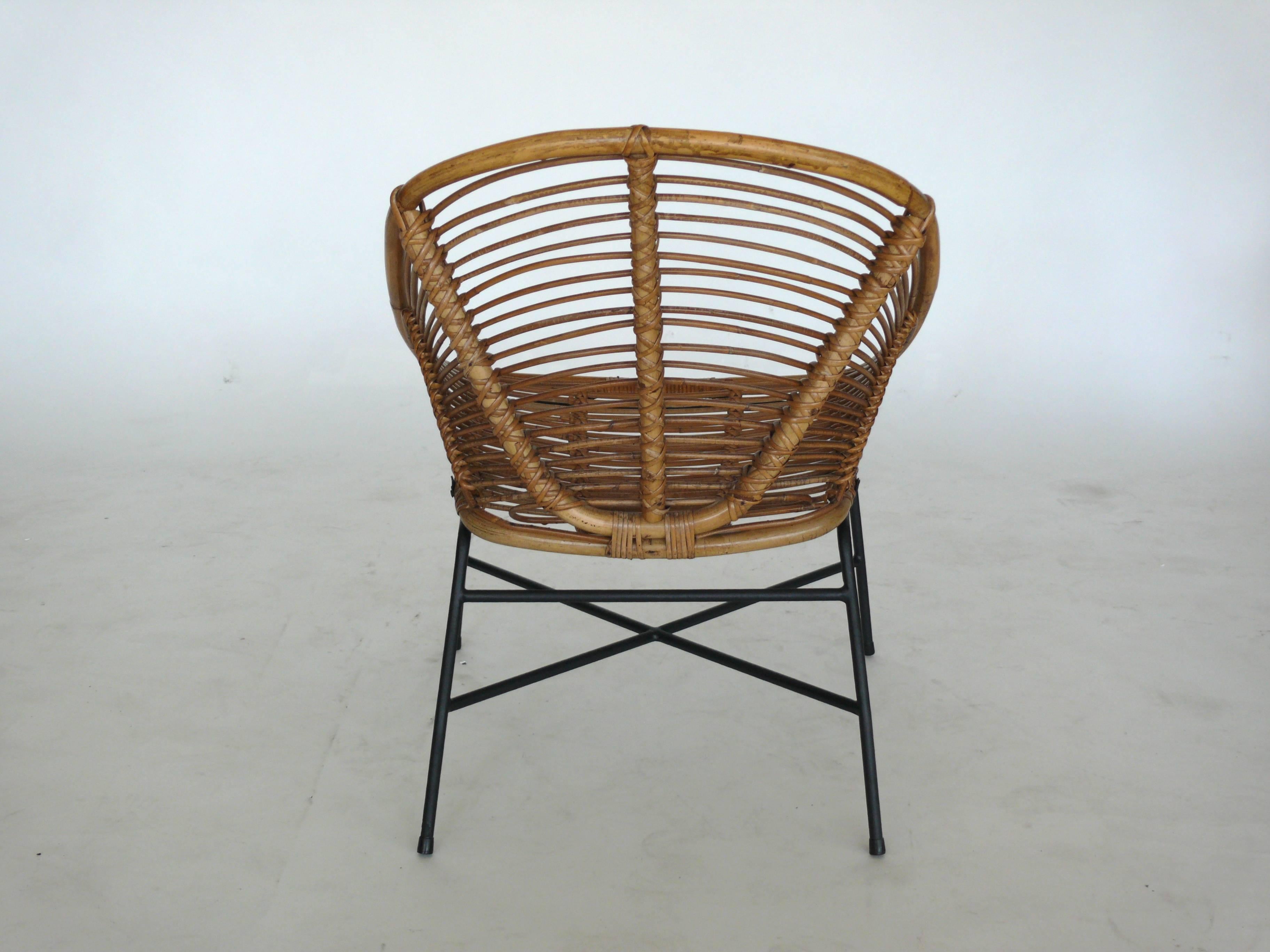 French Rattan Chairs 3