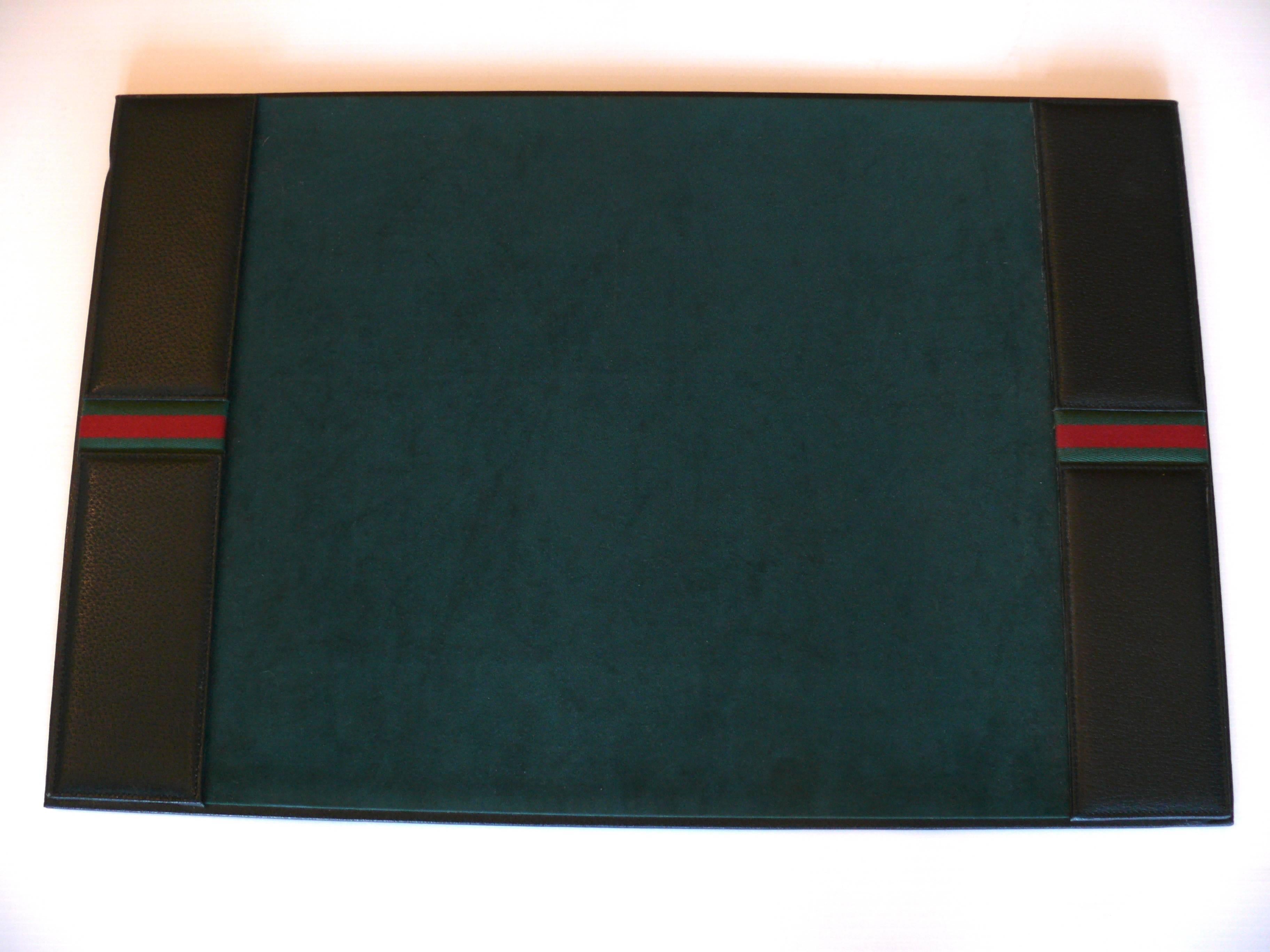 Gucci Desk Blotter In Excellent Condition In Beverly Hills, CA