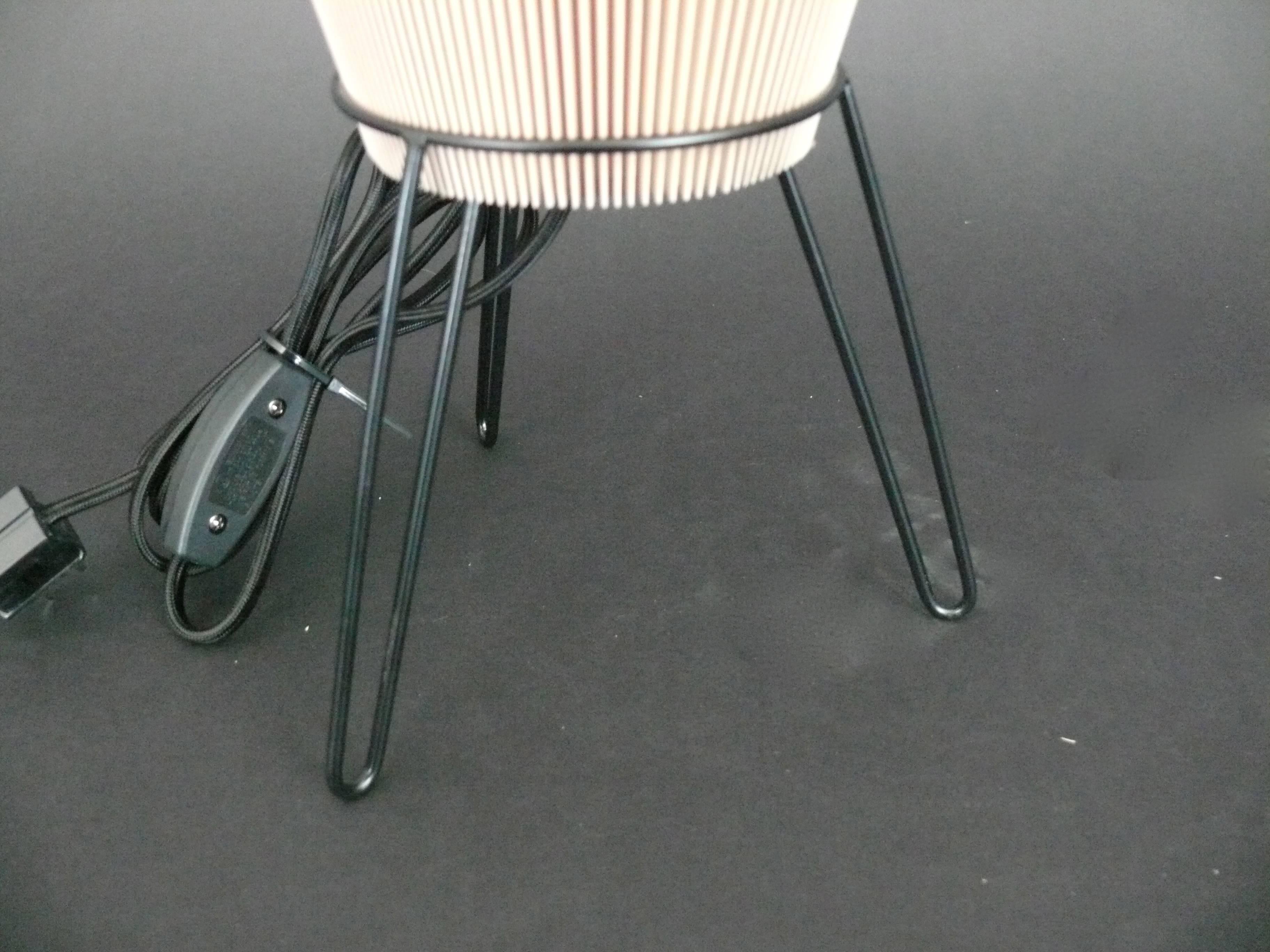 French Tripod Table Lamp In Excellent Condition In Beverly Hills, CA