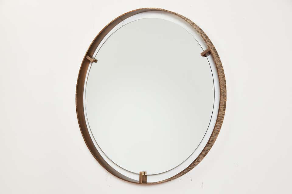 Molten Elongated Mirror by William Emmerson For Sale at 1stDibs