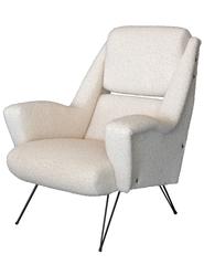 Pair of Italian Sculptural Chairs by Ezio Minotti