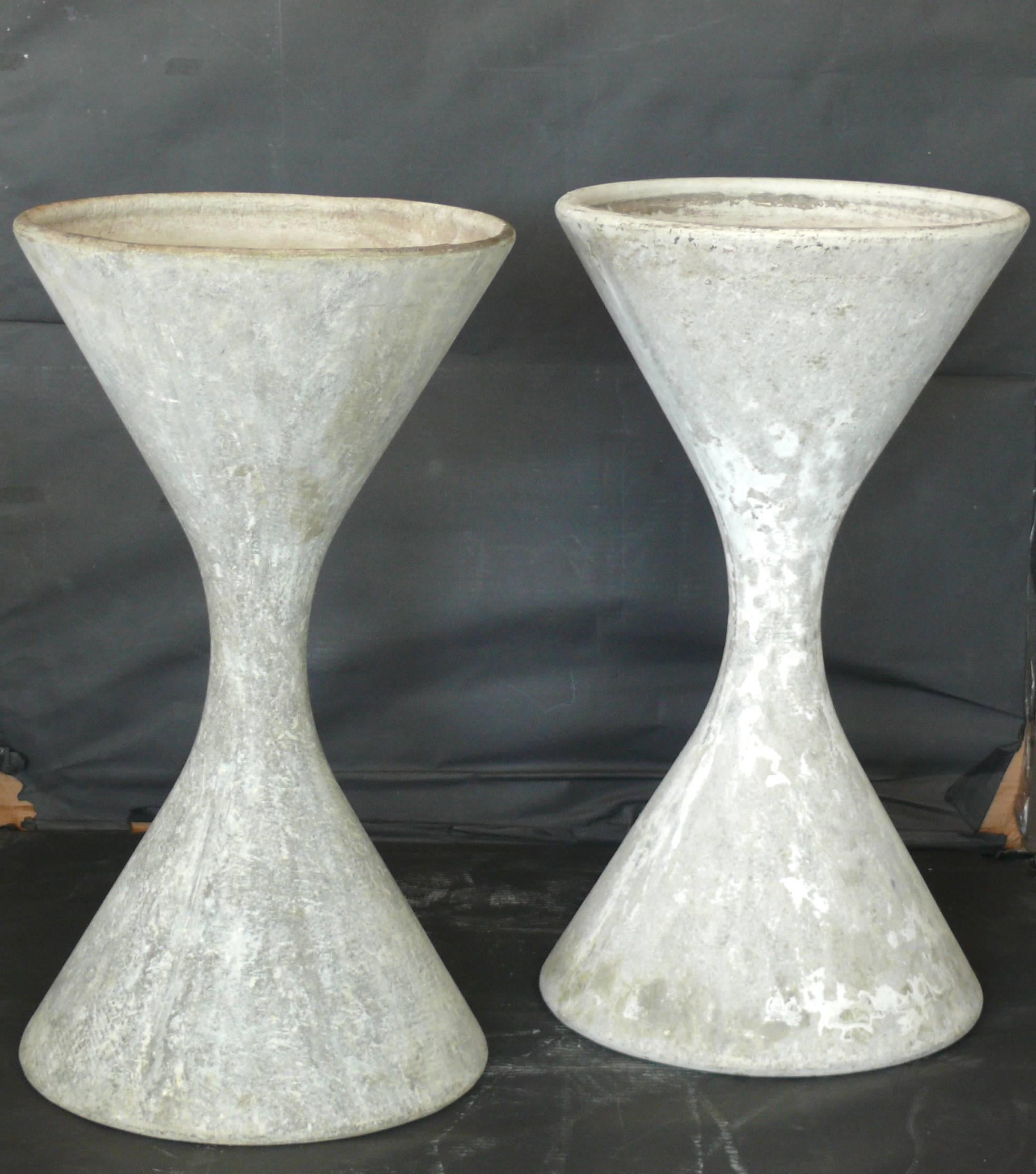 Swiss Hourglass Pots by Willy Guhl - Medium 
