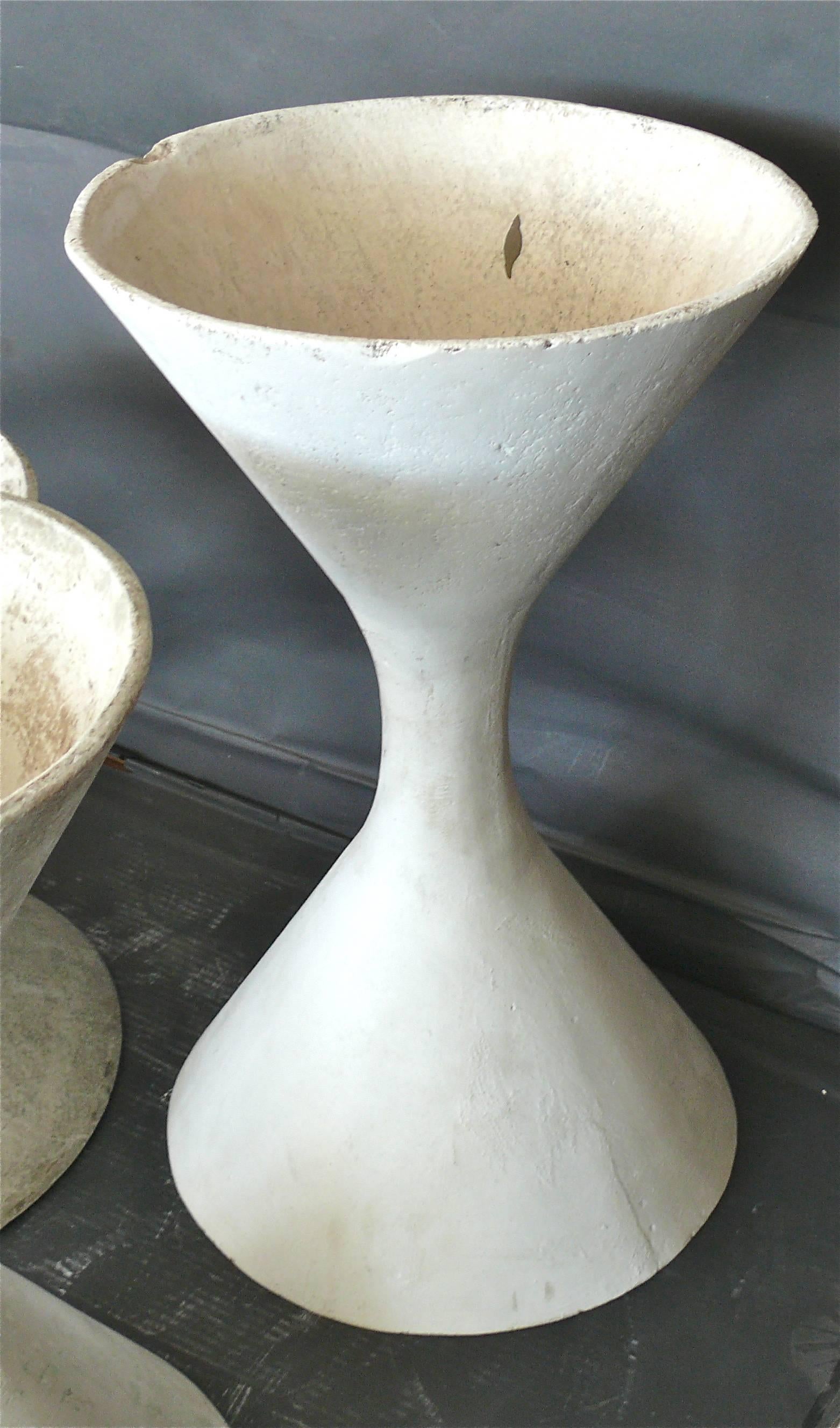 Swiss Willy Guhl Hourglass Planters