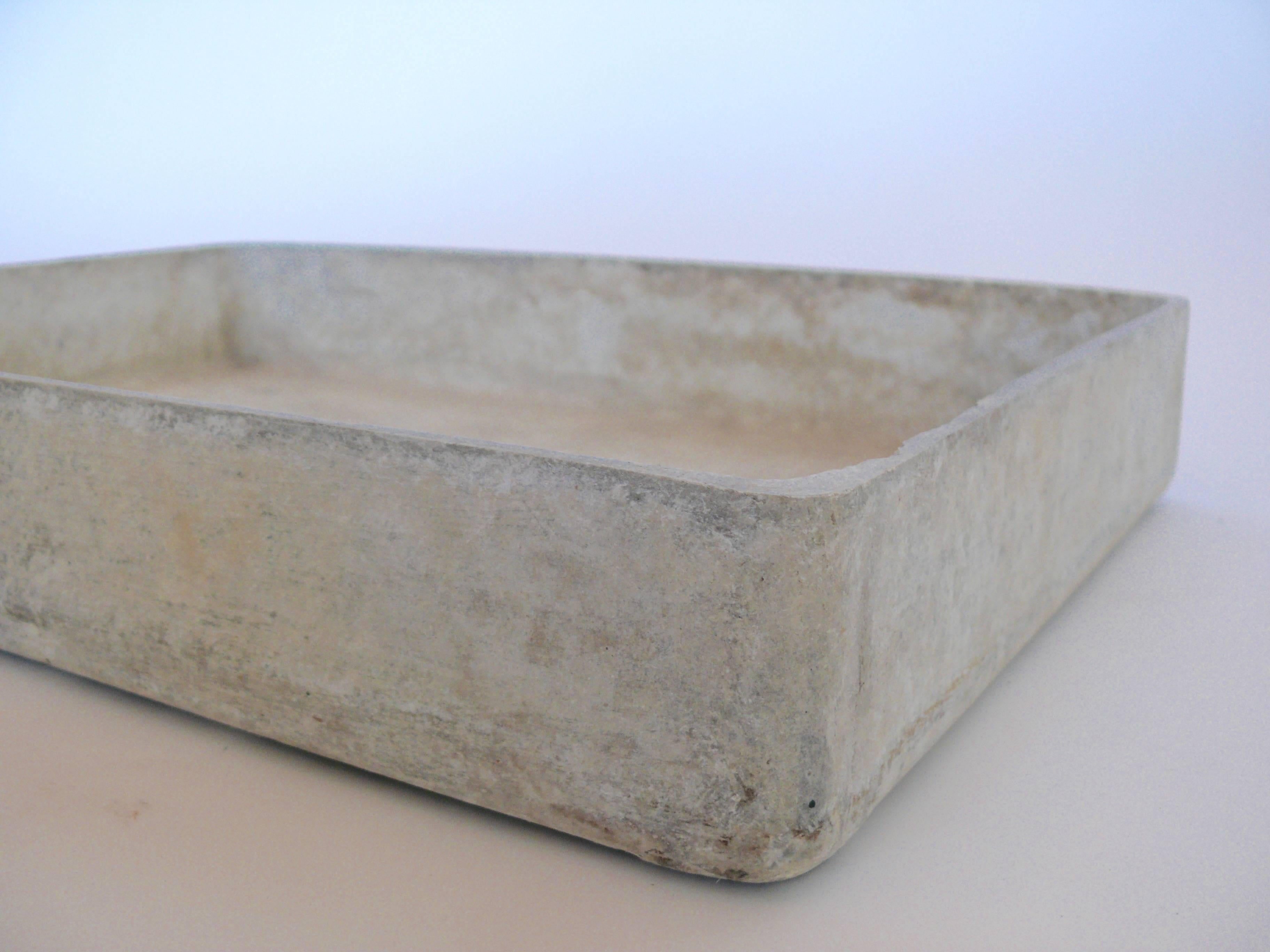 Cement Trays Attributed to Willy Guhl 1
