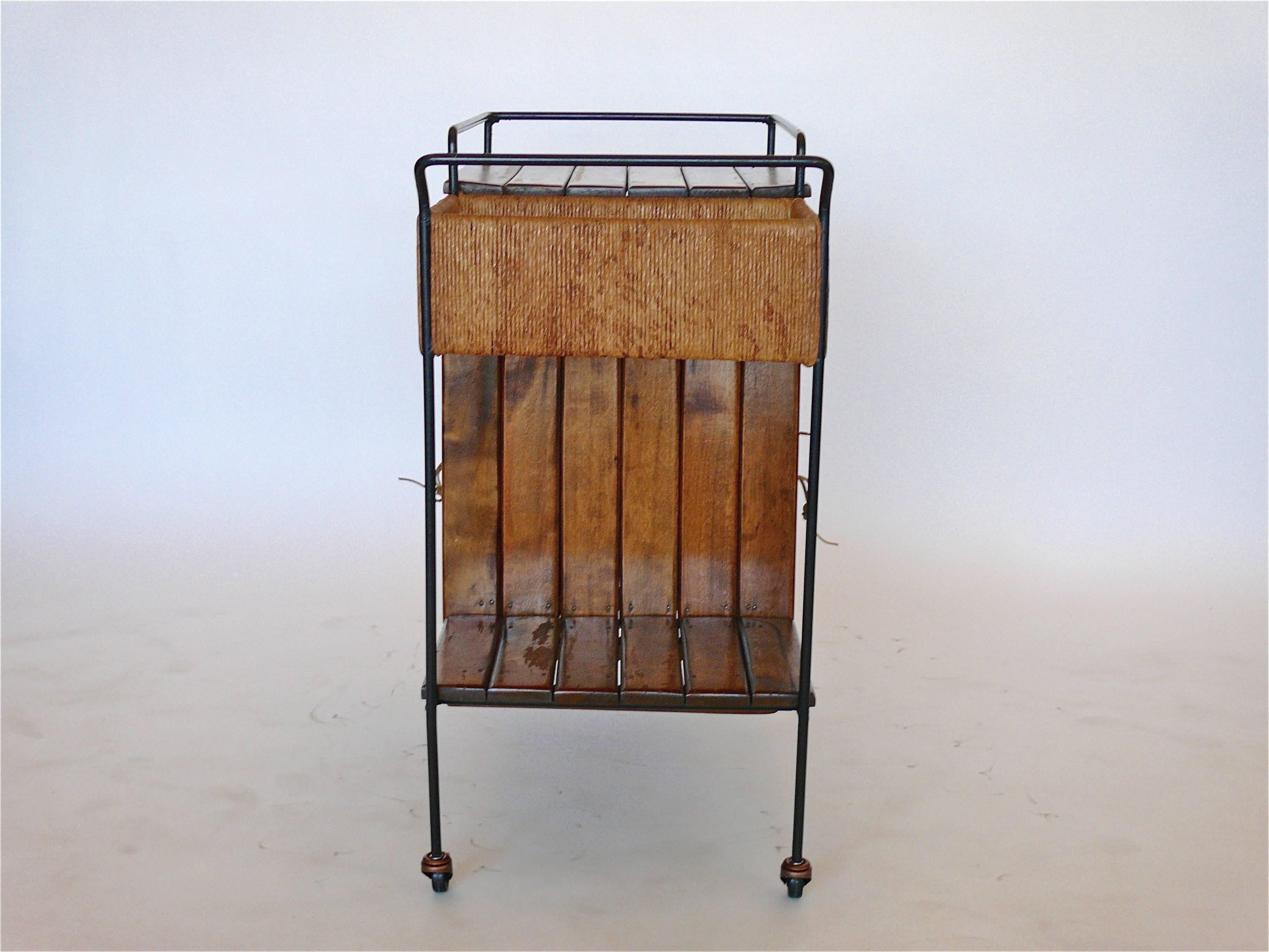 Iron Arthur Umanoff Bar Cart